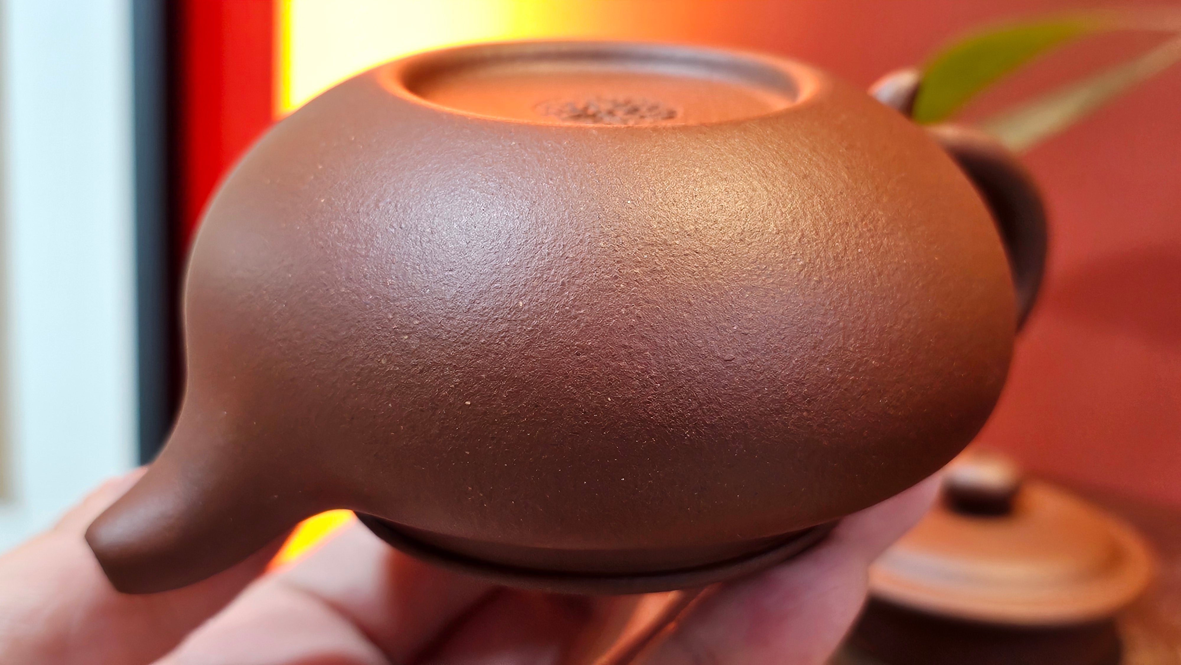 Fang Gu 仿古, 214.3ml, Di Cao Qing Zi Ni 底槽青紫泥, by Craftsman Chen Fa Chu 陈法初 ~!Congratulations to Mr K.C., 0043hrs 25th Oct 2025, Anchor Point! AK!