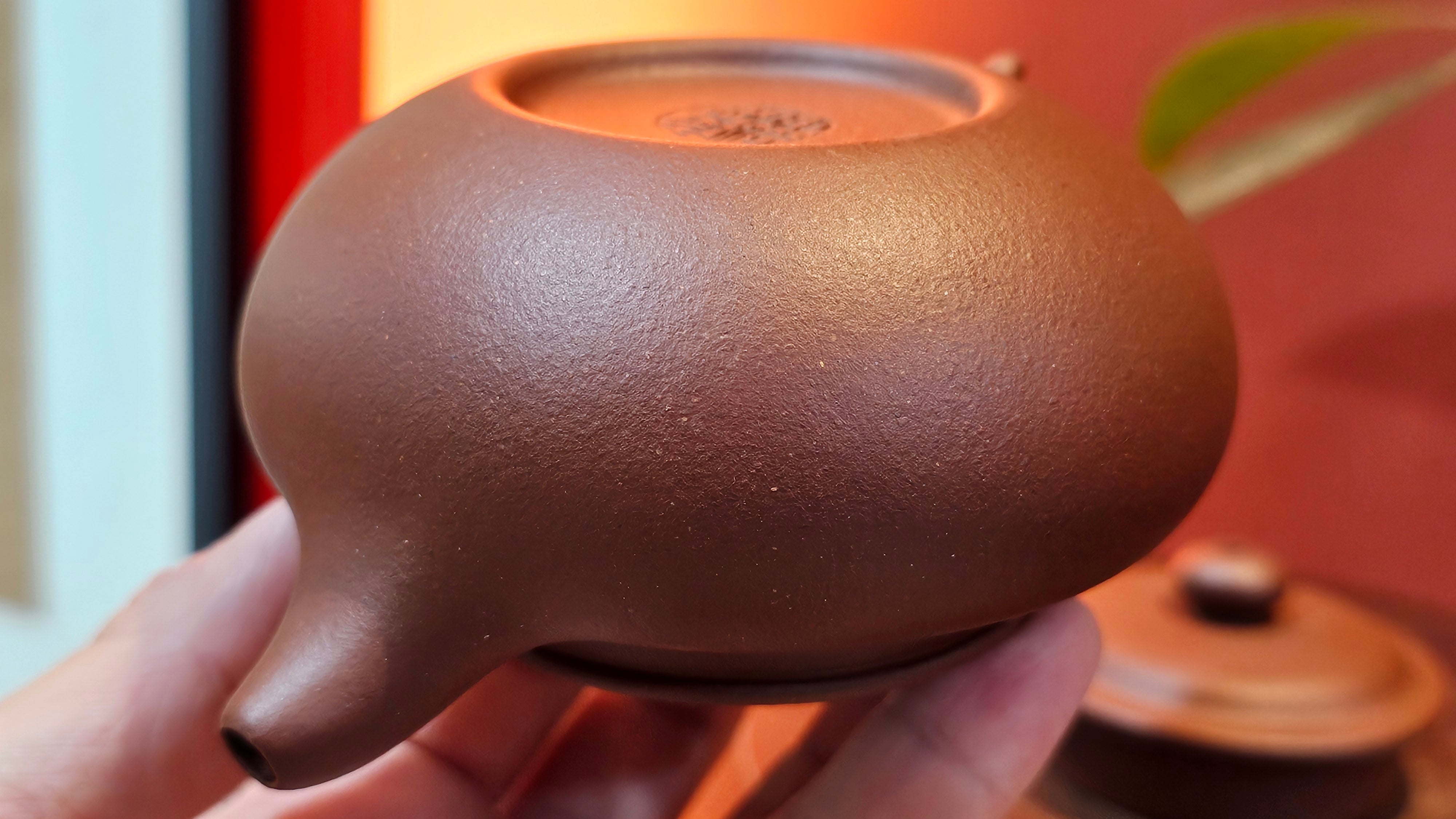 Fang Gu 仿古, 214.3ml, Di Cao Qing Zi Ni 底槽青紫泥, by Craftsman Chen Fa Chu 陈法初 ~!Congratulations to Mr K.C., 0043hrs 25th Oct 2025, Anchor Point! AK!