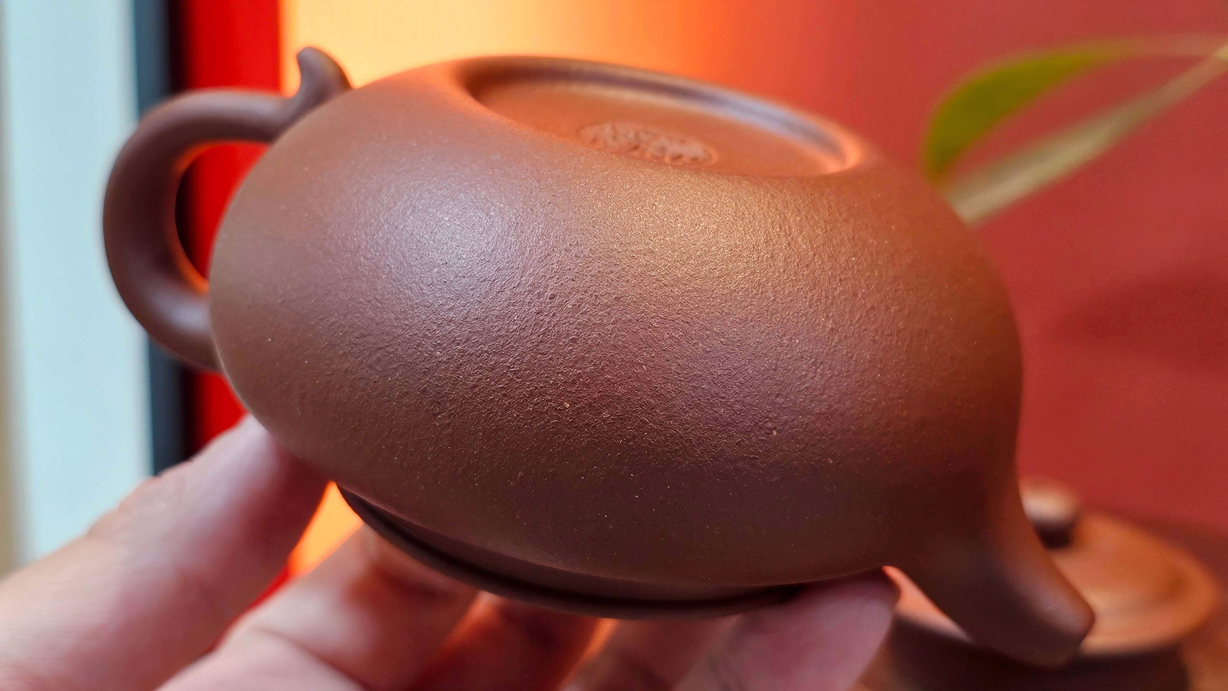 Fang Gu 仿古, 214.3ml, Di Cao Qing Zi Ni 底槽青紫泥, by Craftsman Chen Fa Chu 陈法初 ~!Congratulations to Mr K.C., 0043hrs 25th Oct 2025, Anchor Point! AK!