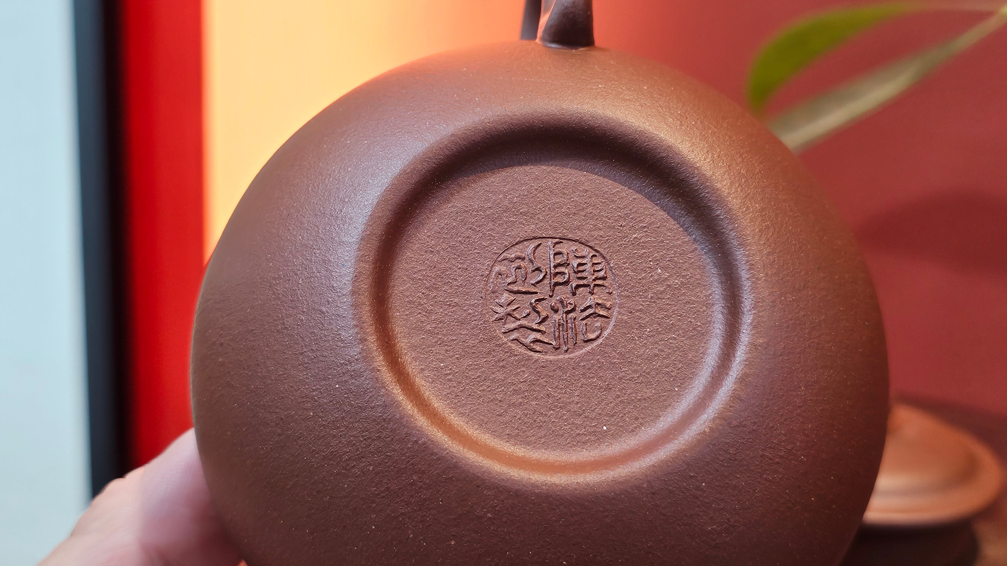 Fang Gu 仿古, 214.3ml, Di Cao Qing Zi Ni 底槽青紫泥, by Craftsman Chen Fa Chu 陈法初 ~!Congratulations to Mr K.C., 0043hrs 25th Oct 2025, Anchor Point! AK!