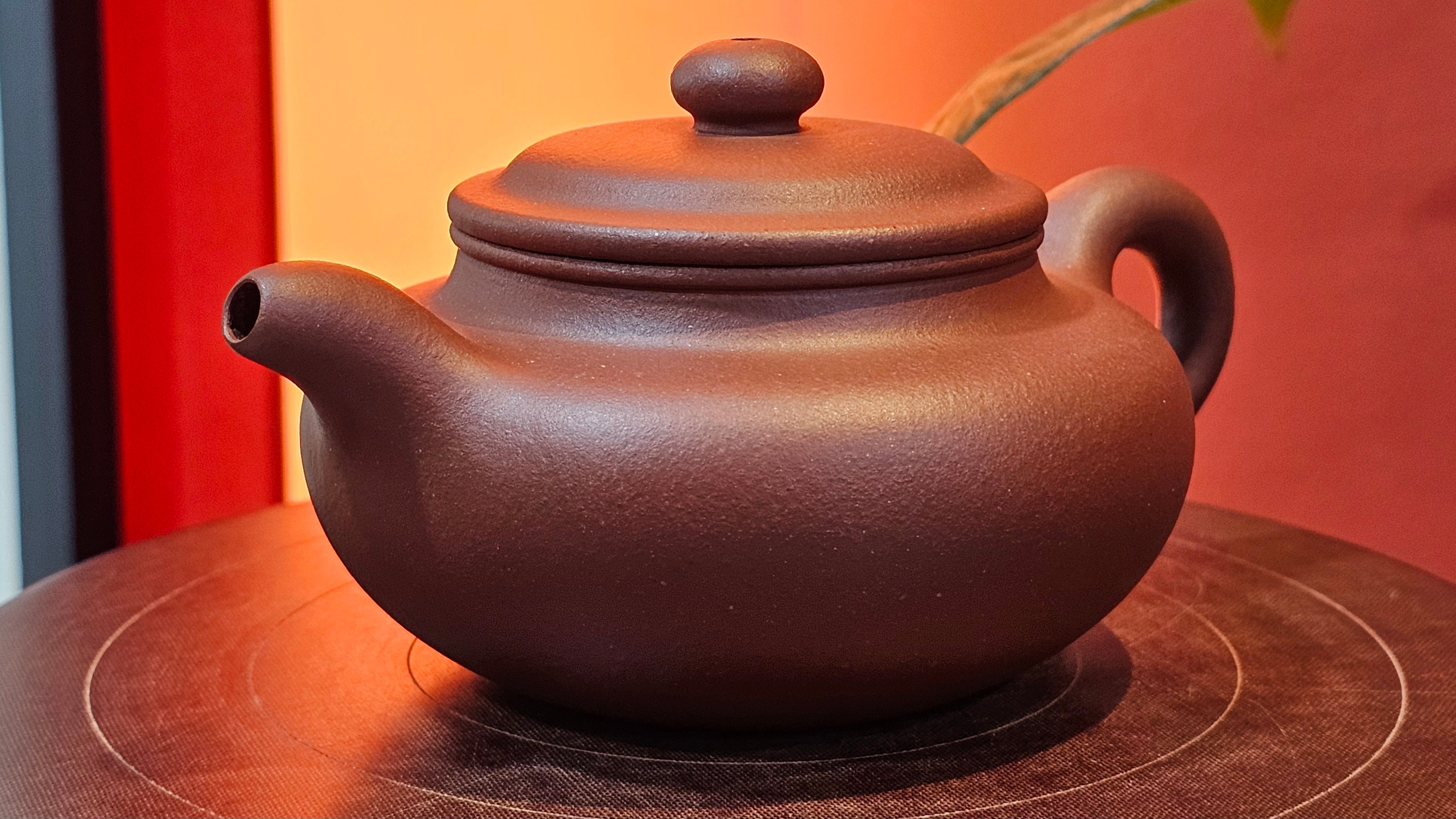 Fang Gu 仿古, 214.3ml, Di Cao Qing Zi Ni 底槽青紫泥, by Craftsman Chen Fa Chu 陈法初 ~!Congratulations to Mr K.C., 0043hrs 25th Oct 2025, Anchor Point! AK!