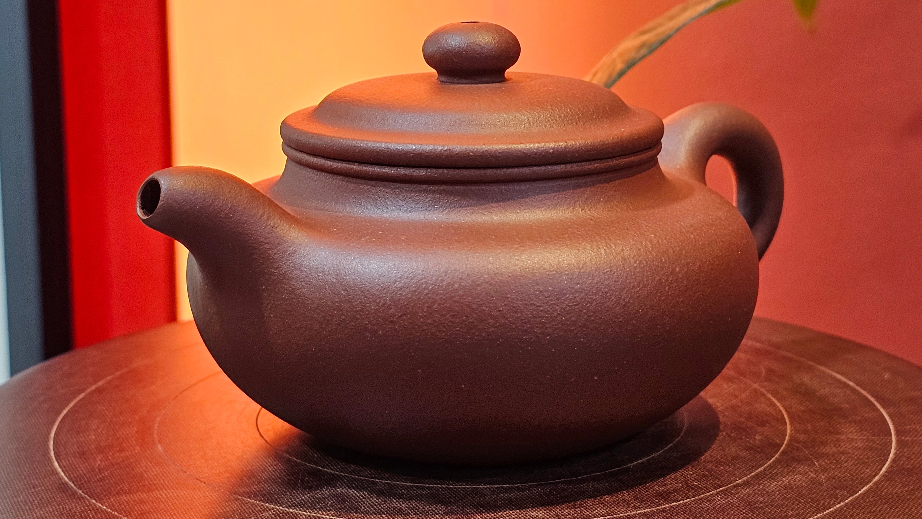 Fang Gu 仿古, 214.3ml, Di Cao Qing Zi Ni 底槽青紫泥, by Craftsman Chen Fa Chu 陈法初 ~!Congratulations to Mr K.C., 0043hrs 25th Oct 2025, Anchor Point! AK!