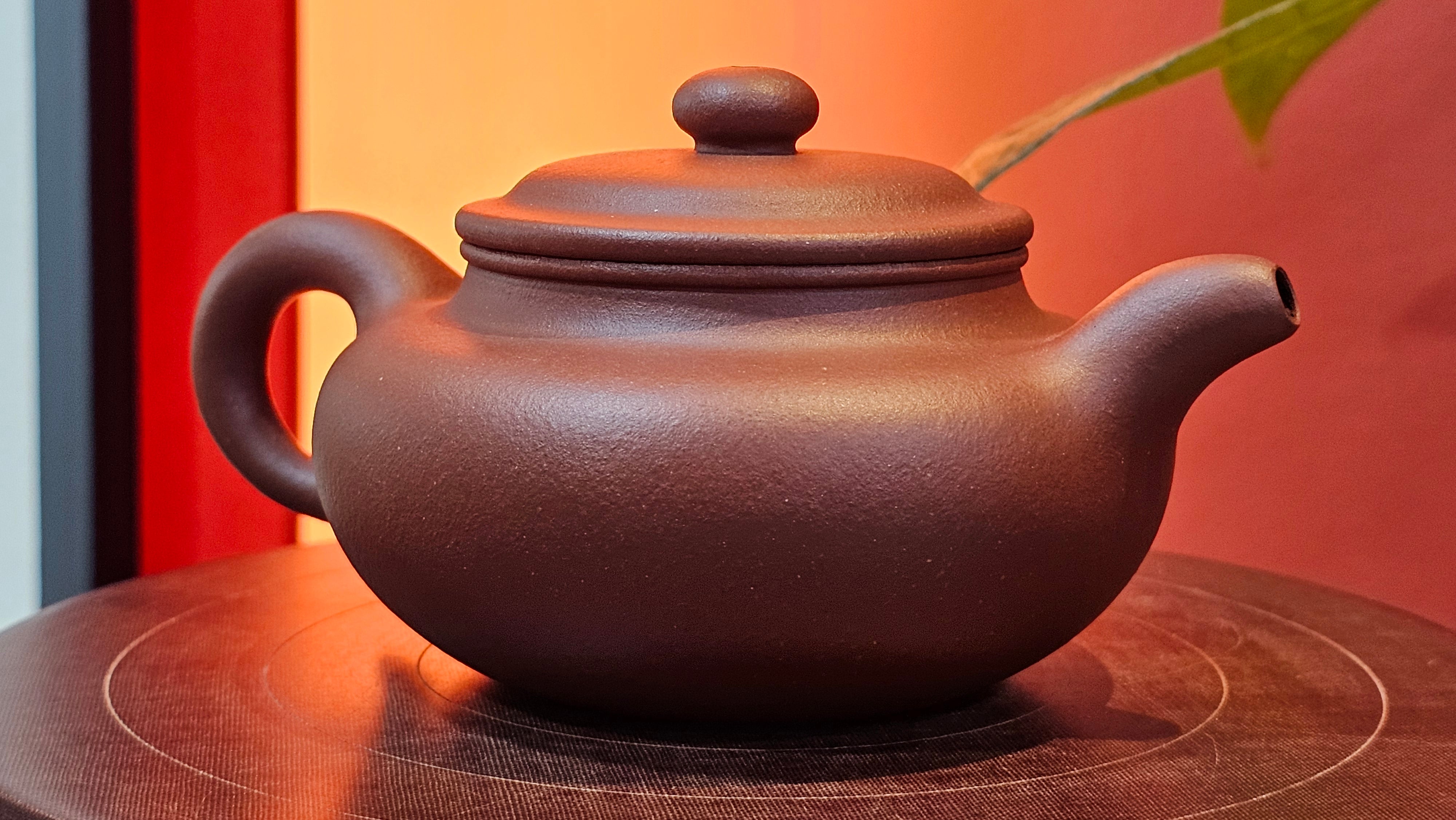 Fang Gu 仿古, 214.3ml, Di Cao Qing Zi Ni 底槽青紫泥, by Craftsman Chen Fa Chu 陈法初 ~!Congratulations to Mr K.C., 0043hrs 25th Oct 2025, Anchor Point! AK!