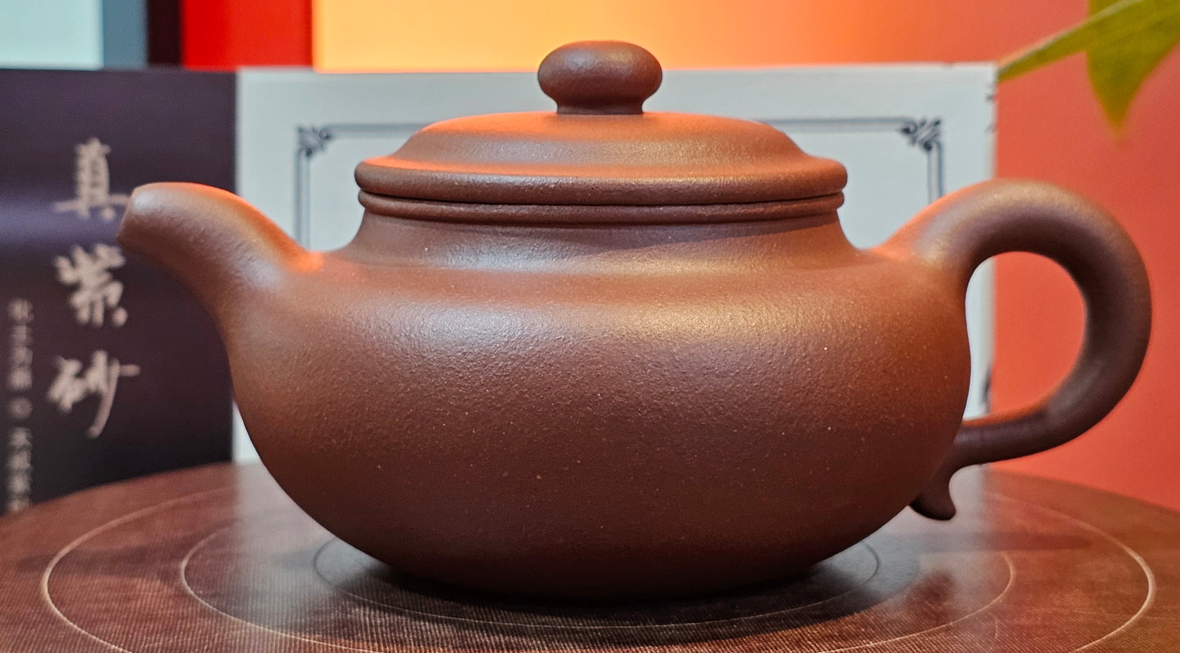 Fang Gu 仿古, 214.3ml, Di Cao Qing Zi Ni 底槽青紫泥, by Craftsman Chen Fa Chu 陈法初 ~!Congratulations to Mr K.C., 0043hrs 25th Oct 2025, Anchor Point! AK!