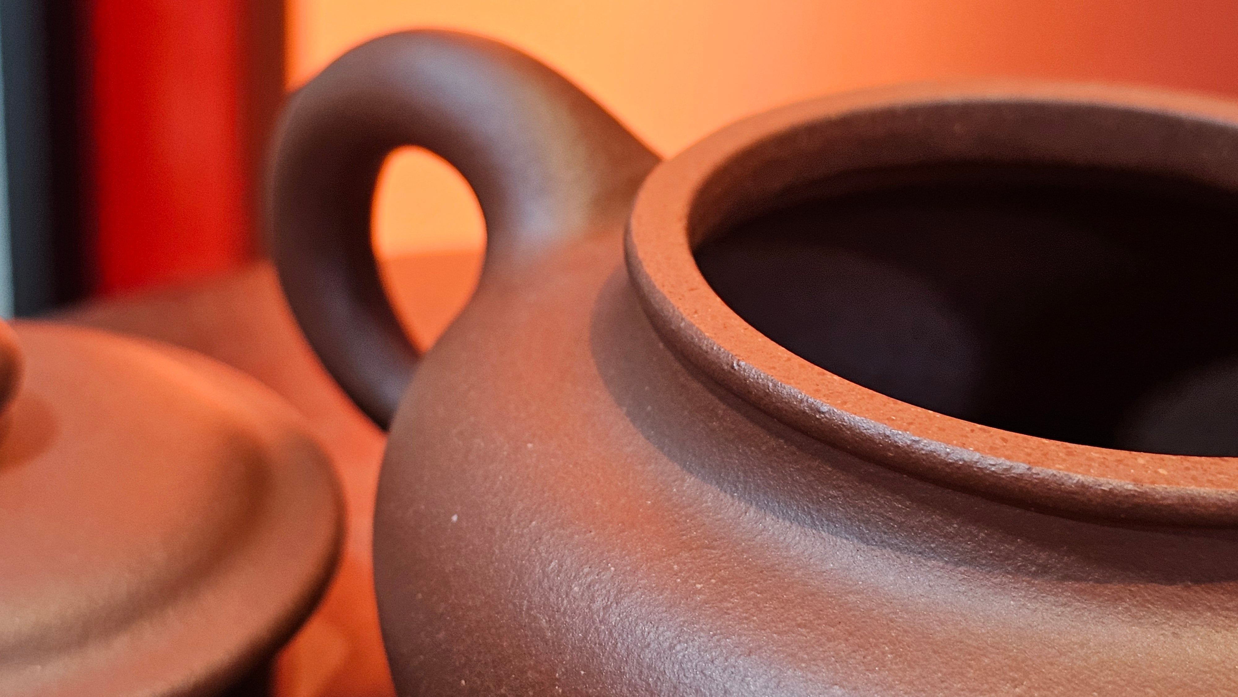 Fang Gu 仿古, 214.3ml, Di Cao Qing Zi Ni 底槽青紫泥, by Craftsman Chen Fa Chu 陈法初 ~!Congratulations to Mr K.C., 0043hrs 25th Oct 2025, Anchor Point! AK!