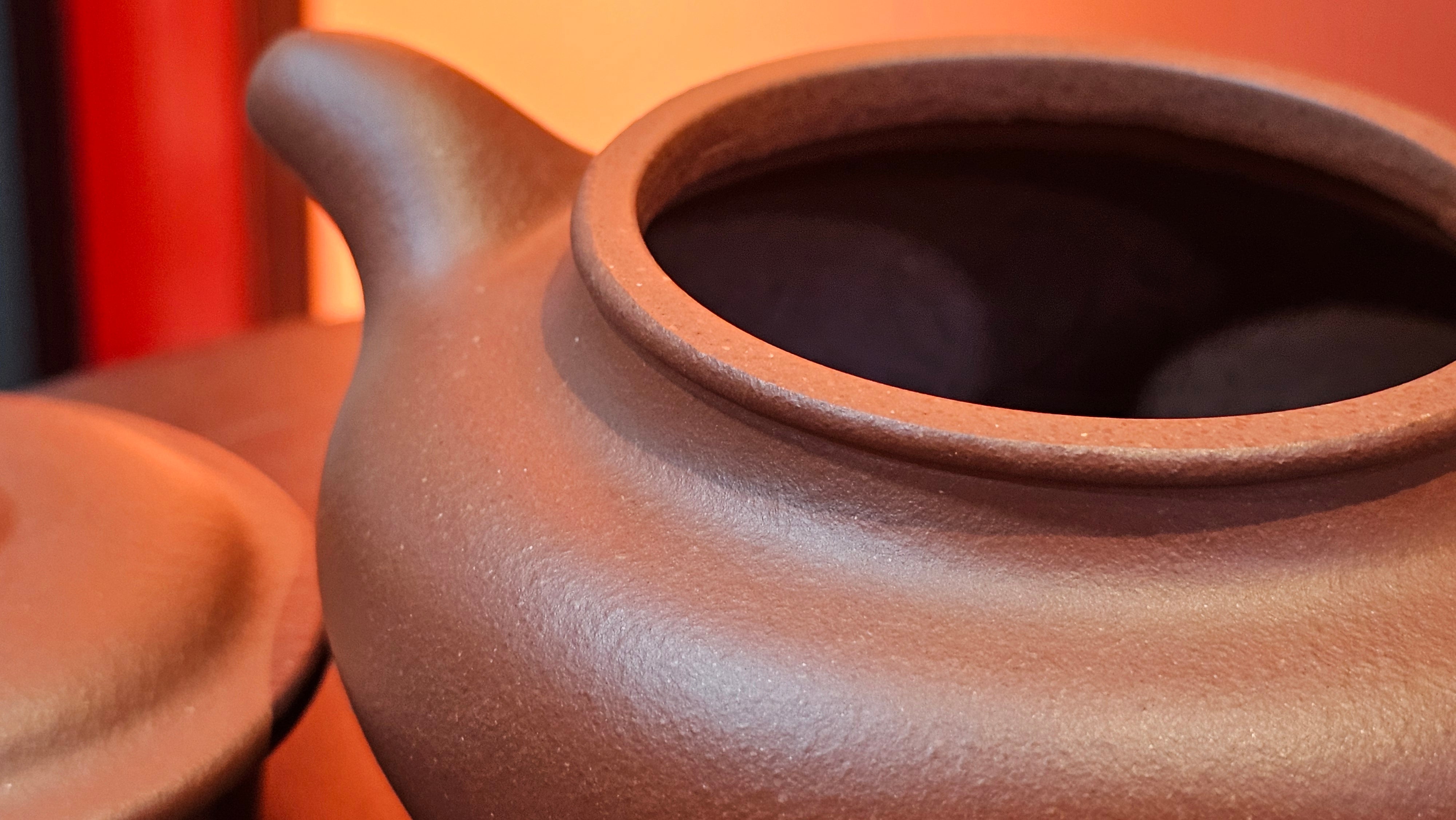 Fang Gu 仿古, 214.3ml, Di Cao Qing Zi Ni 底槽青紫泥, by Craftsman Chen Fa Chu 陈法初 ~!Congratulations to Mr K.C., 0043hrs 25th Oct 2025, Anchor Point! AK!