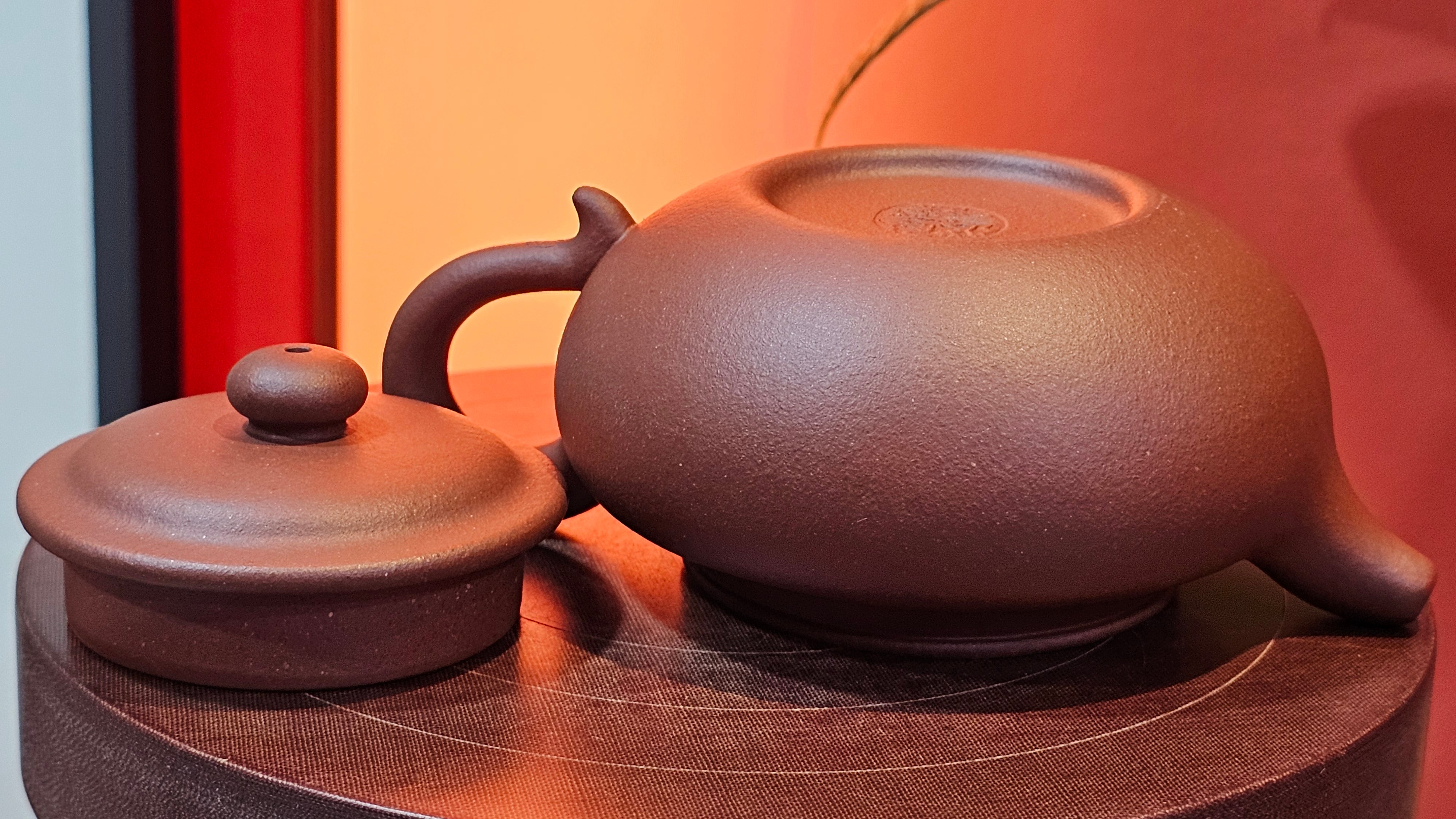 Fang Gu 仿古, 214.3ml, Di Cao Qing Zi Ni 底槽青紫泥, by Craftsman Chen Fa Chu 陈法初 ~!Congratulations to Mr K.C., 0043hrs 25th Oct 2025, Anchor Point! AK!