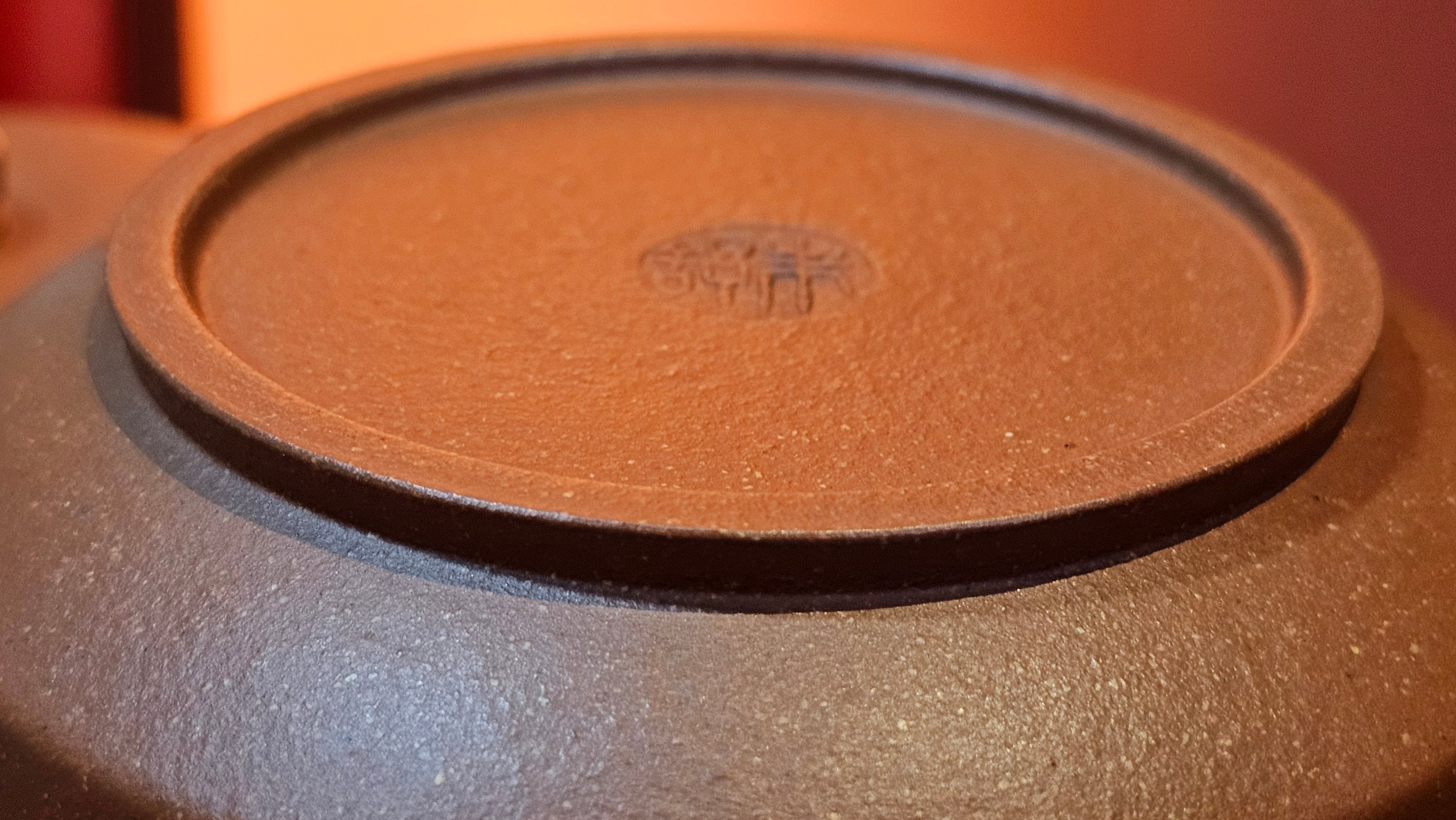 Zhou Pan《周盘》, 167.3ml, Hong Jiang Po Ni 红降坡泥, by Craftsman Zhu Shu 朱舒!~Engraving of Bamboos and Verse by Craftsman Mu Shan 牧山 ~ Congratulations!to Dr L.L, 1520hrs 9th Oct 2025, Ventura, CA!