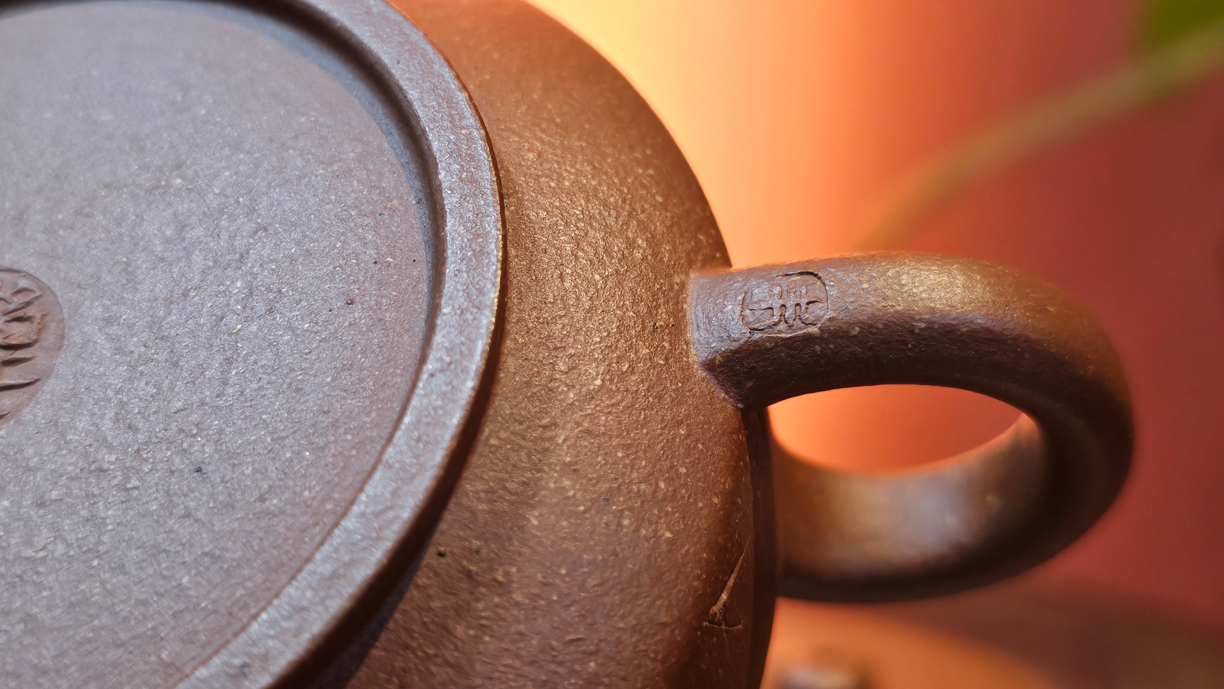 Zhou Pan《周盘》, 167.3ml, Hong Jiang Po Ni 红降坡泥, by Craftsman Zhu Shu 朱舒!~Engraving of Bamboos and Verse by Craftsman Mu Shan 牧山 ~ Congratulations!to Dr L.L, 1520hrs 9th Oct 2025, Ventura, CA!