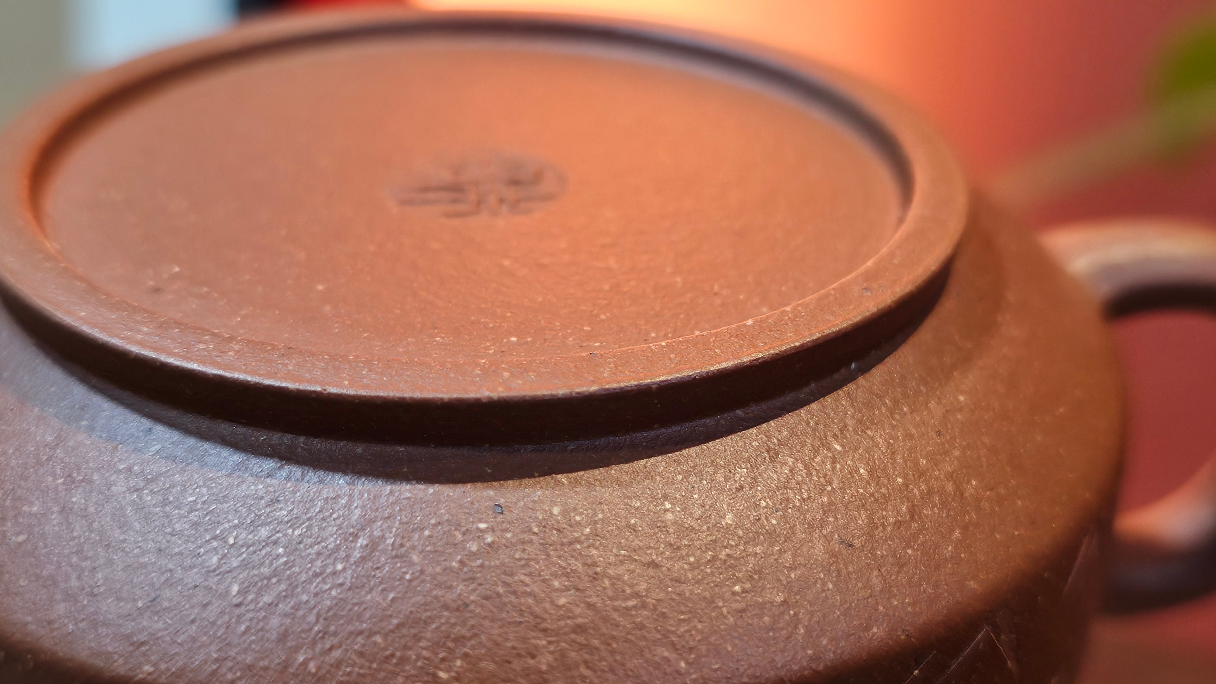 Zhou Pan《周盘》, 167.3ml, Hong Jiang Po Ni 红降坡泥, by Craftsman Zhu Shu 朱舒!~Engraving of Bamboos and Verse by Craftsman Mu Shan 牧山 ~ Congratulations!to Dr L.L, 1520hrs 9th Oct 2025, Ventura, CA!