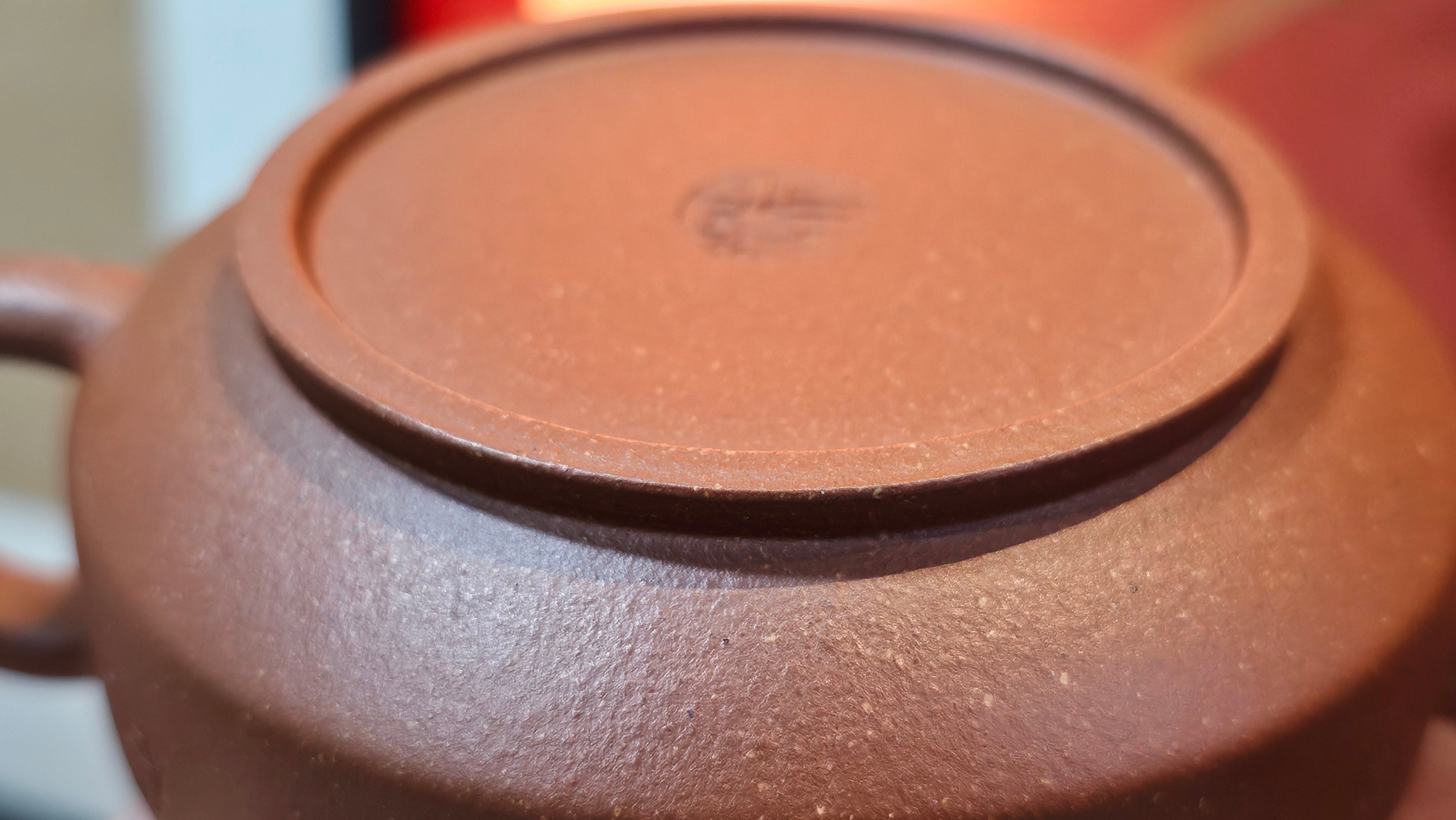 Zhou Pan《周盘》, 167.3ml, Hong Jiang Po Ni 红降坡泥, by Craftsman Zhu Shu 朱舒!~Engraving of Bamboos and Verse by Craftsman Mu Shan 牧山 ~ Congratulations!to Dr L.L, 1520hrs 9th Oct 2025, Ventura, CA!