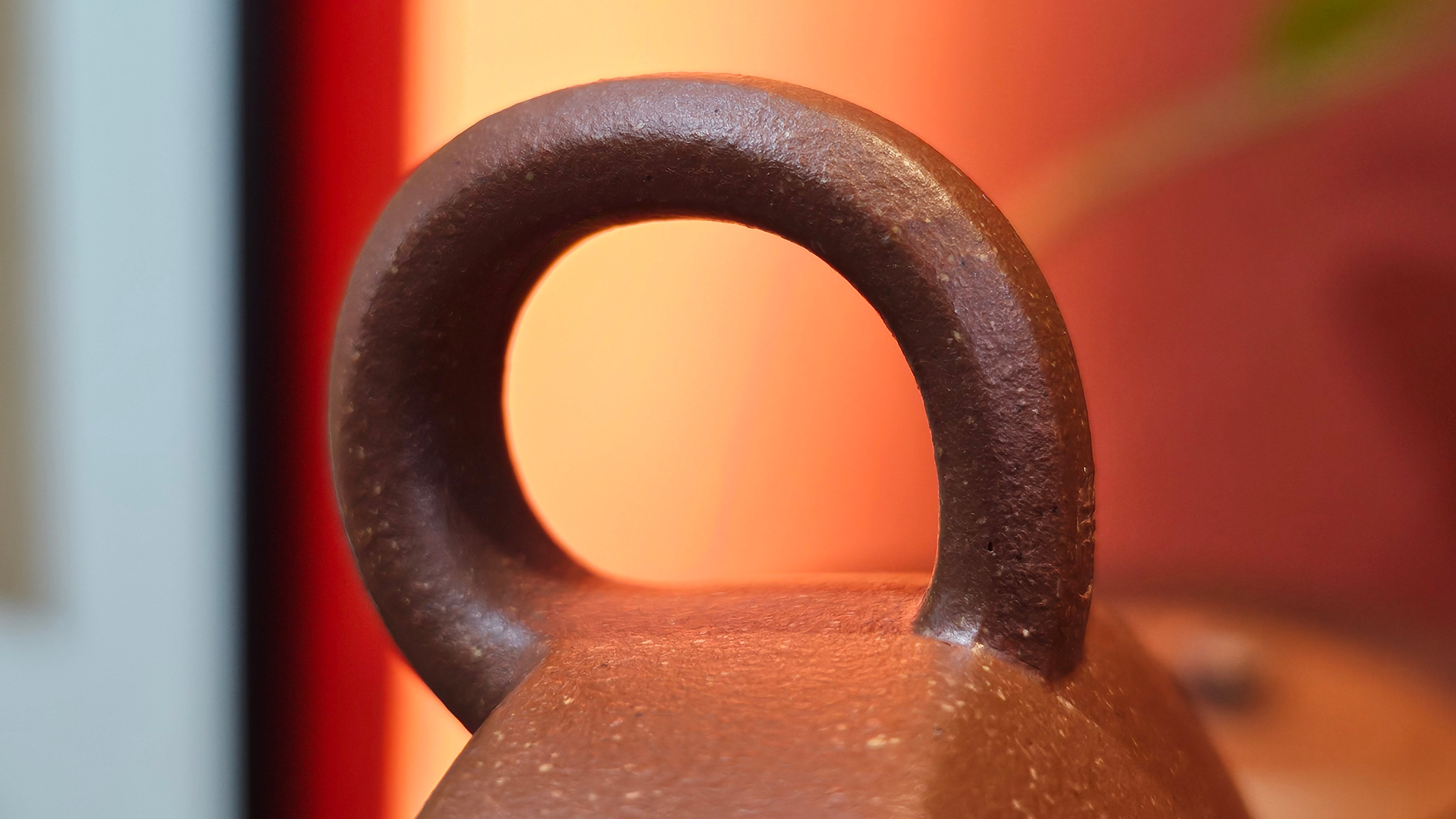 Zhou Pan《周盘》, 167.3ml, Hong Jiang Po Ni 红降坡泥, by Craftsman Zhu Shu 朱舒!~Engraving of Bamboos and Verse by Craftsman Mu Shan 牧山 ~ Congratulations!to Dr L.L, 1520hrs 9th Oct 2025, Ventura, CA!