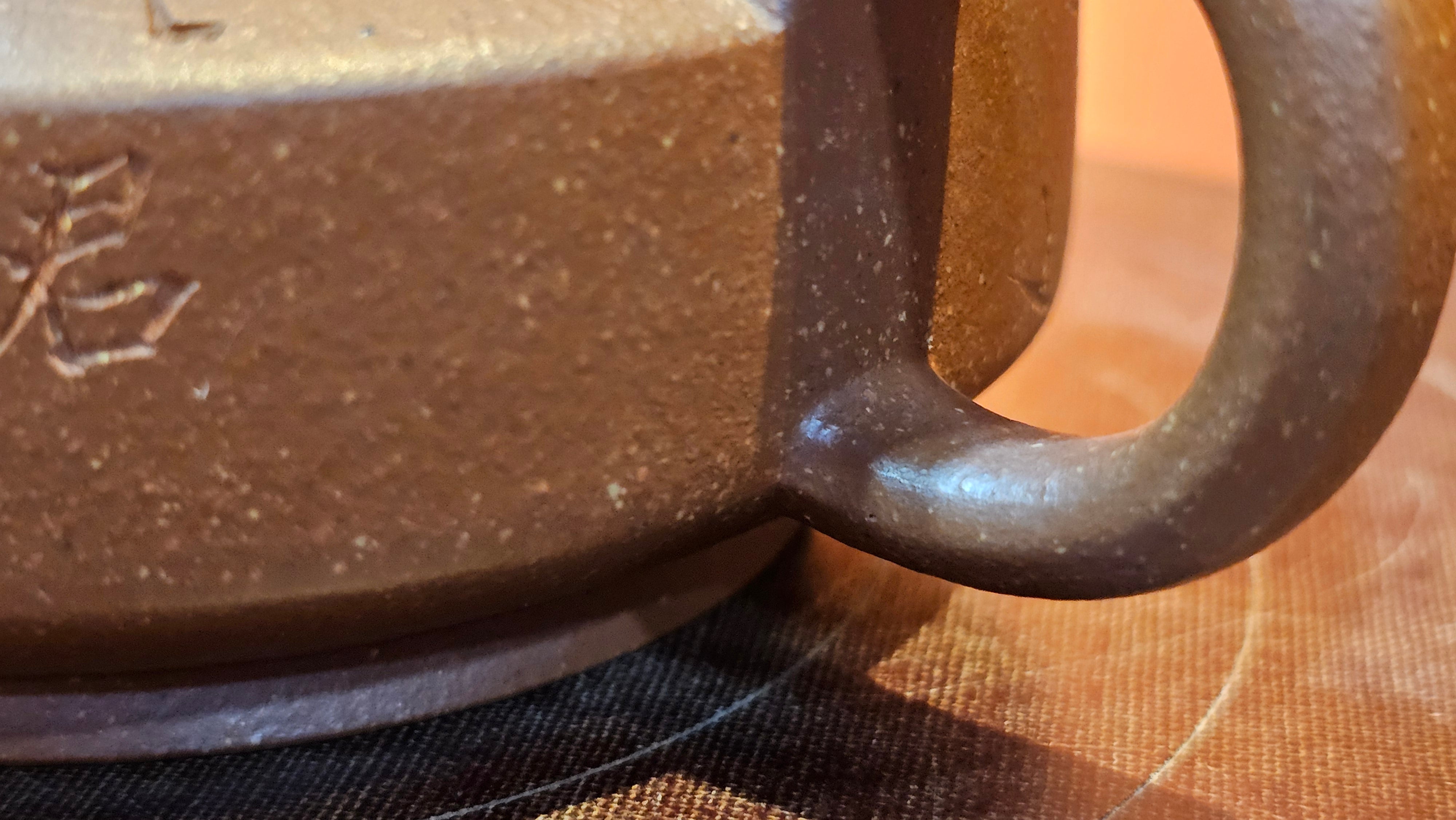 Zhou Pan《周盘》, 167.3ml, Hong Jiang Po Ni 红降坡泥, by Craftsman Zhu Shu 朱舒!~Engraving of Bamboos and Verse by Craftsman Mu Shan 牧山 ~ Congratulations!to Dr L.L, 1520hrs 9th Oct 2025, Ventura, CA!