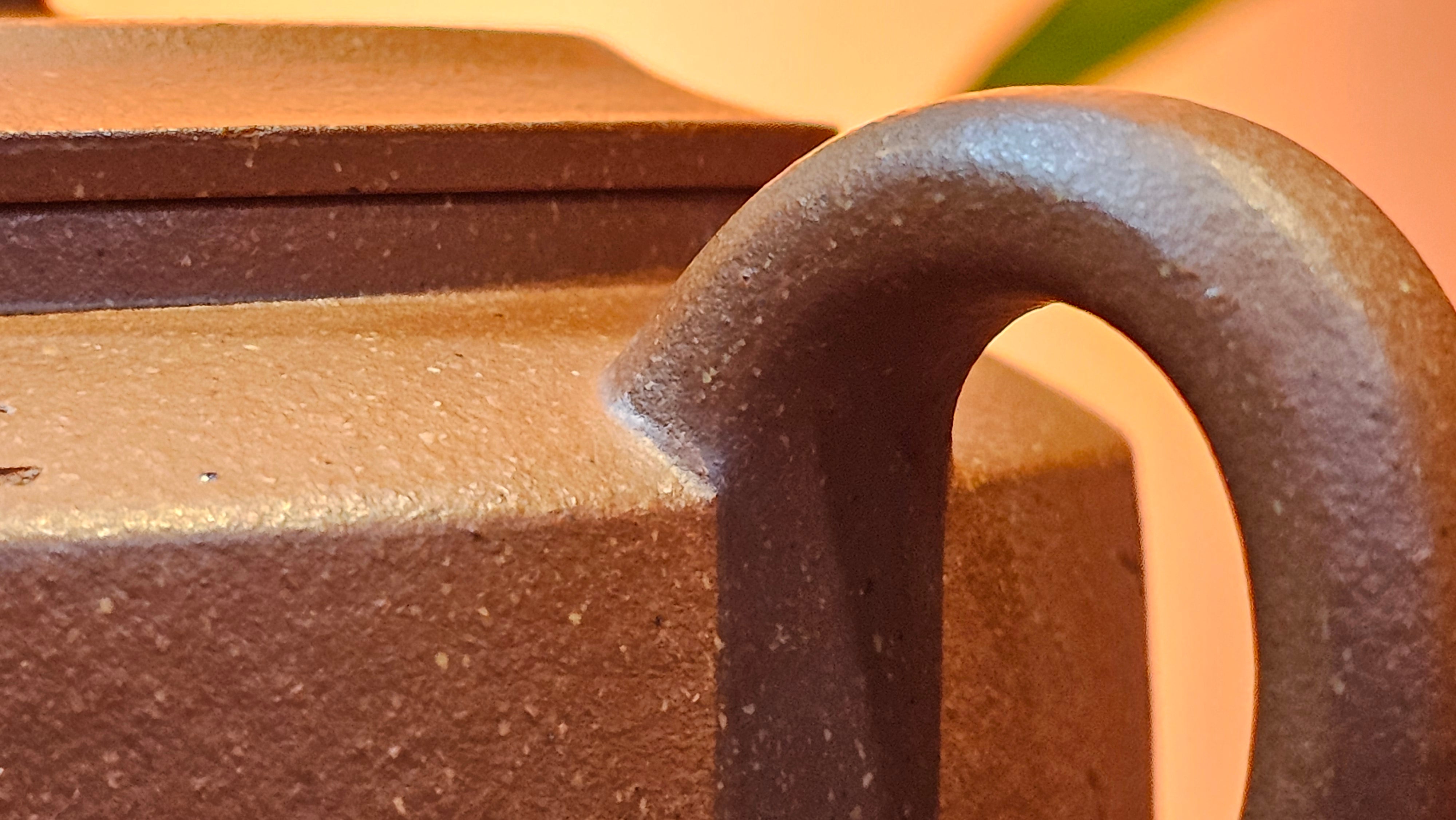 Zhou Pan《周盘》, 167.3ml, Hong Jiang Po Ni 红降坡泥, by Craftsman Zhu Shu 朱舒!~Engraving of Bamboos and Verse by Craftsman Mu Shan 牧山 ~ Congratulations!to Dr L.L, 1520hrs 9th Oct 2025, Ventura, CA!