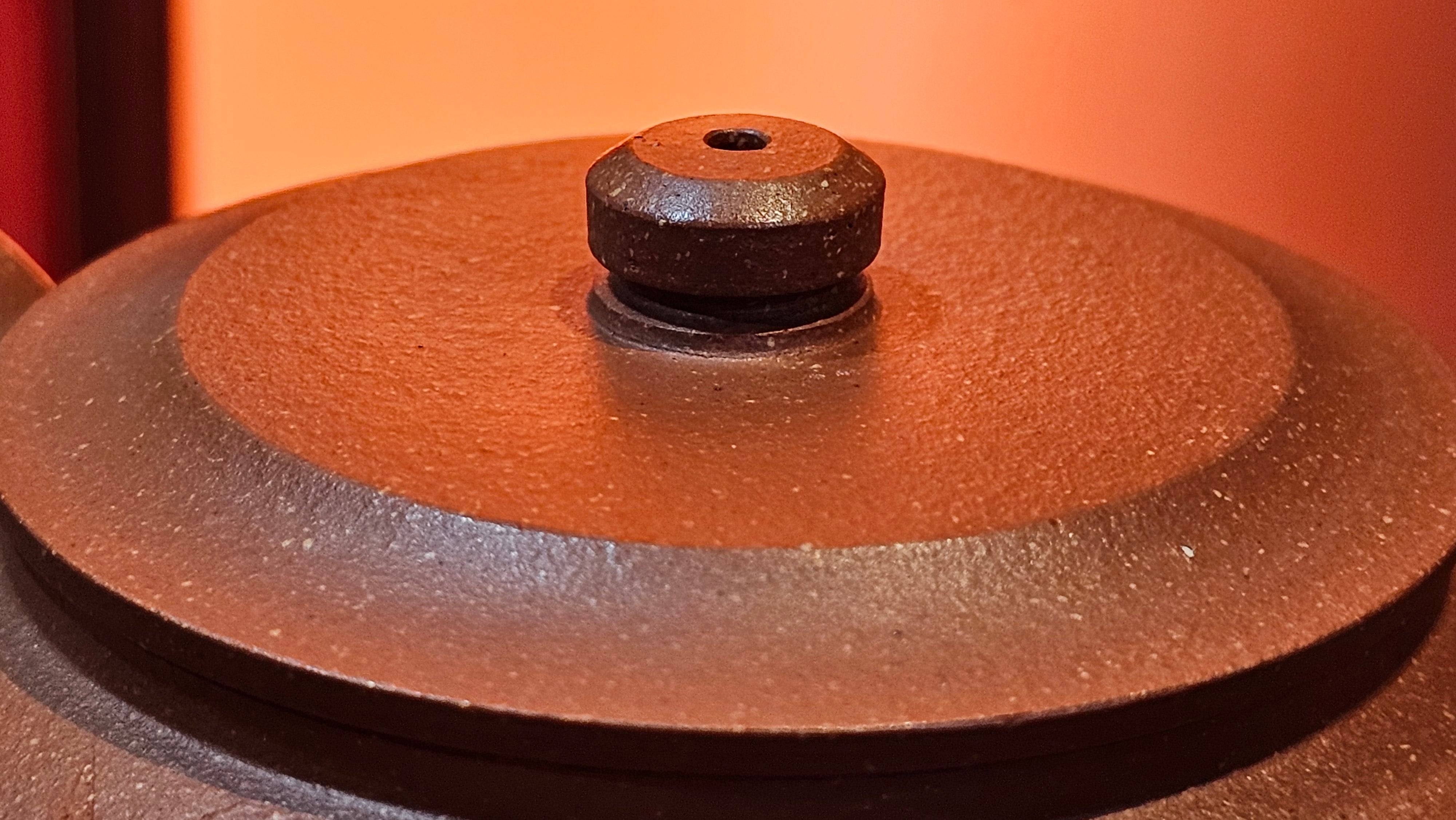 Zhou Pan《周盘》, 167.3ml, Hong Jiang Po Ni 红降坡泥, by Craftsman Zhu Shu 朱舒!~Engraving of Bamboos and Verse by Craftsman Mu Shan 牧山 ~ Congratulations!to Dr L.L, 1520hrs 9th Oct 2025, Ventura, CA!