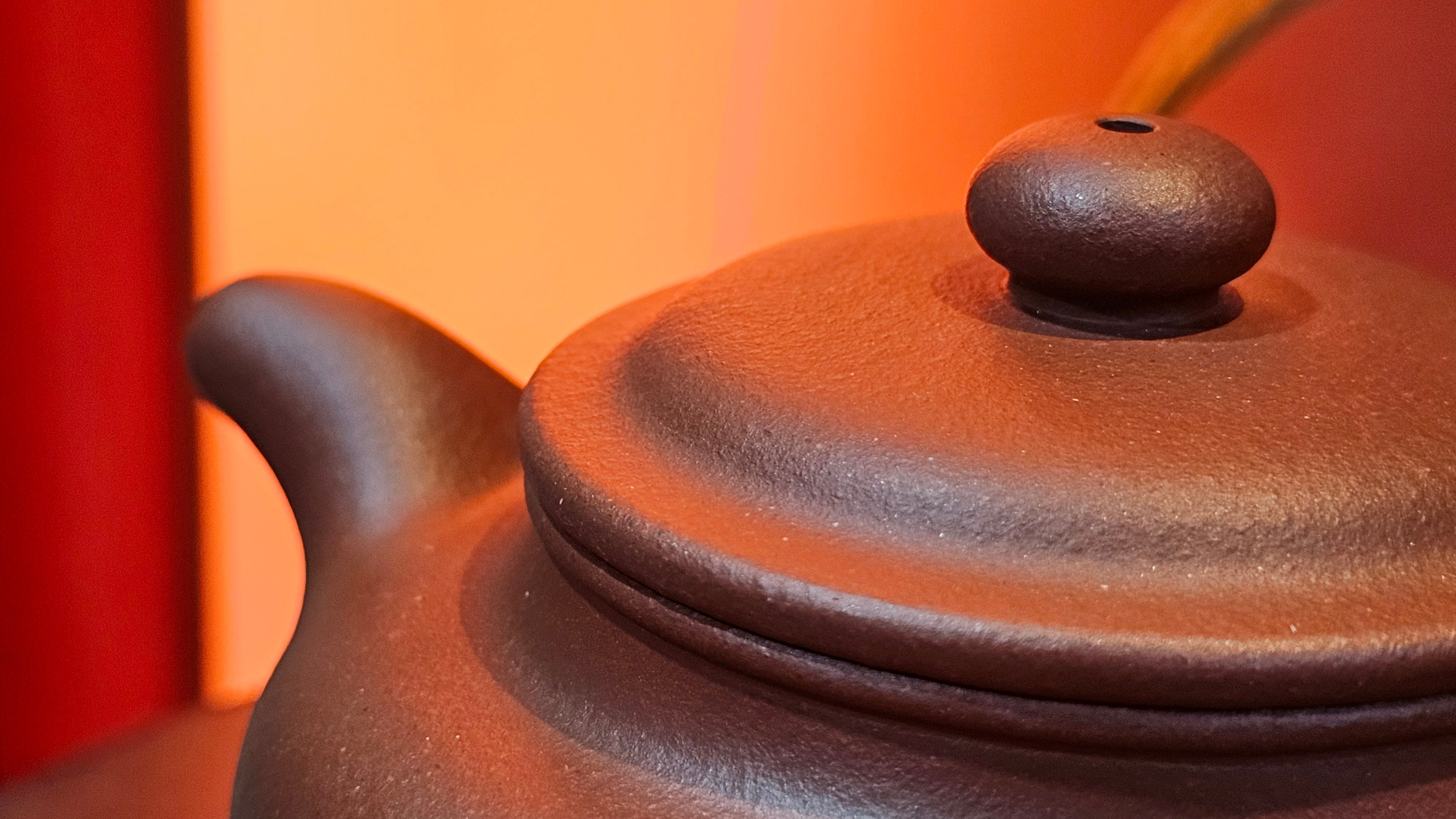 Fang Gu 仿古, 214.3ml, Di Cao Qing Zi Ni 底槽青紫泥, by Craftsman Chen Fa Chu 陈法初 ~!Congratulations to Mr K.C., 0043hrs 25th Oct 2025, Anchor Point! AK!