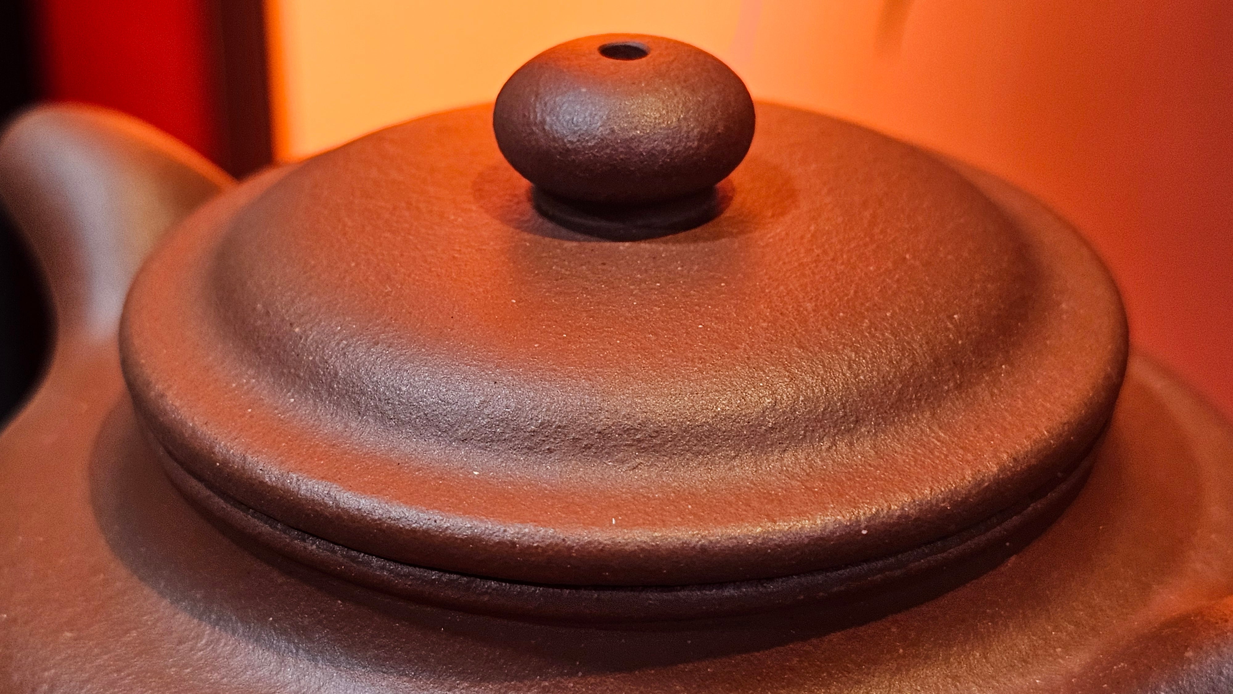 Fang Gu 仿古, 214.3ml, Di Cao Qing Zi Ni 底槽青紫泥, by Craftsman Chen Fa Chu 陈法初 ~!Congratulations to Mr K.C., 0043hrs 25th Oct 2025, Anchor Point! AK!