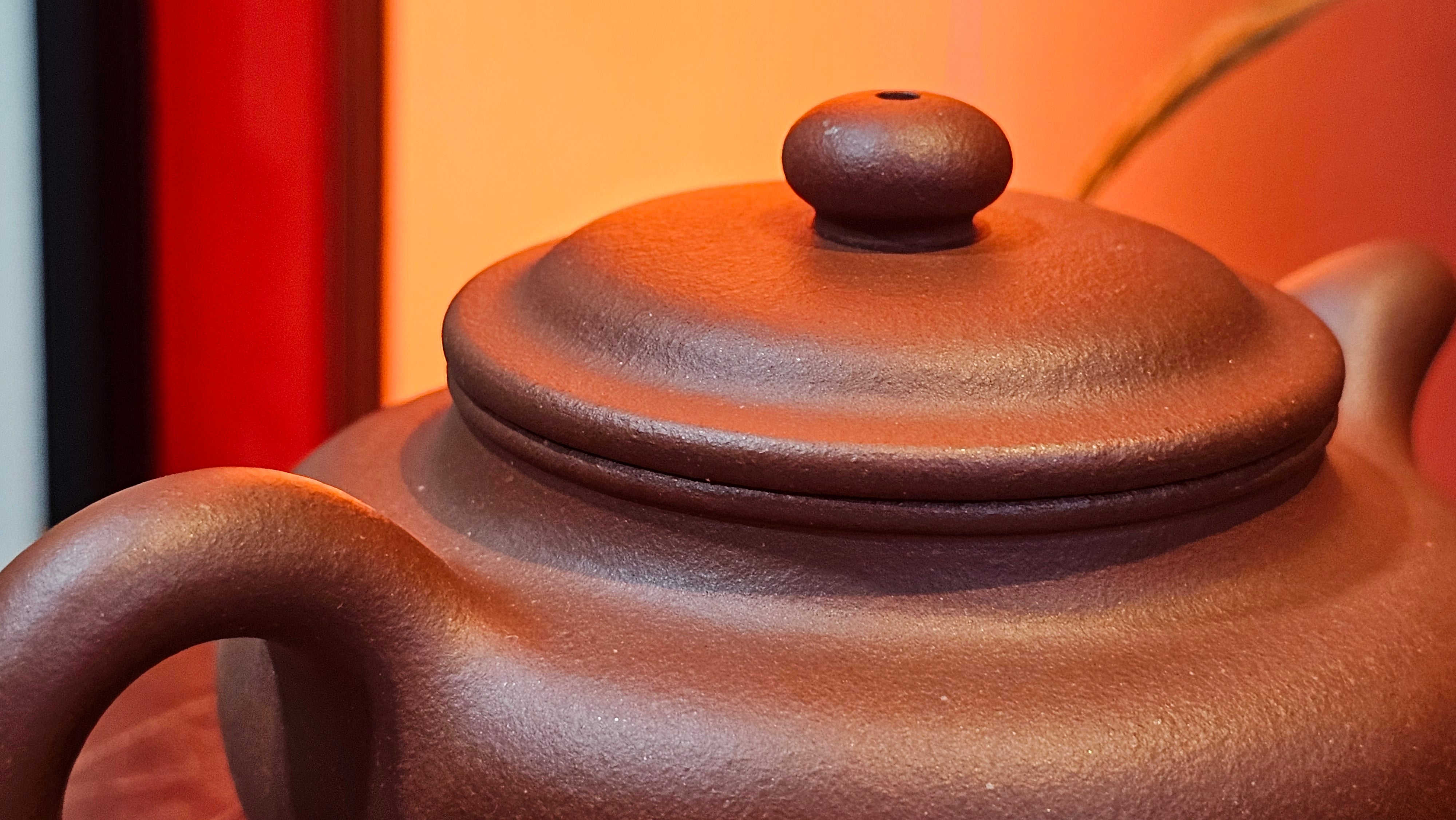 Fang Gu 仿古, 214.3ml, Di Cao Qing Zi Ni 底槽青紫泥, by Craftsman Chen Fa Chu 陈法初 ~!Congratulations to Mr K.C., 0043hrs 25th Oct 2025, Anchor Point! AK!