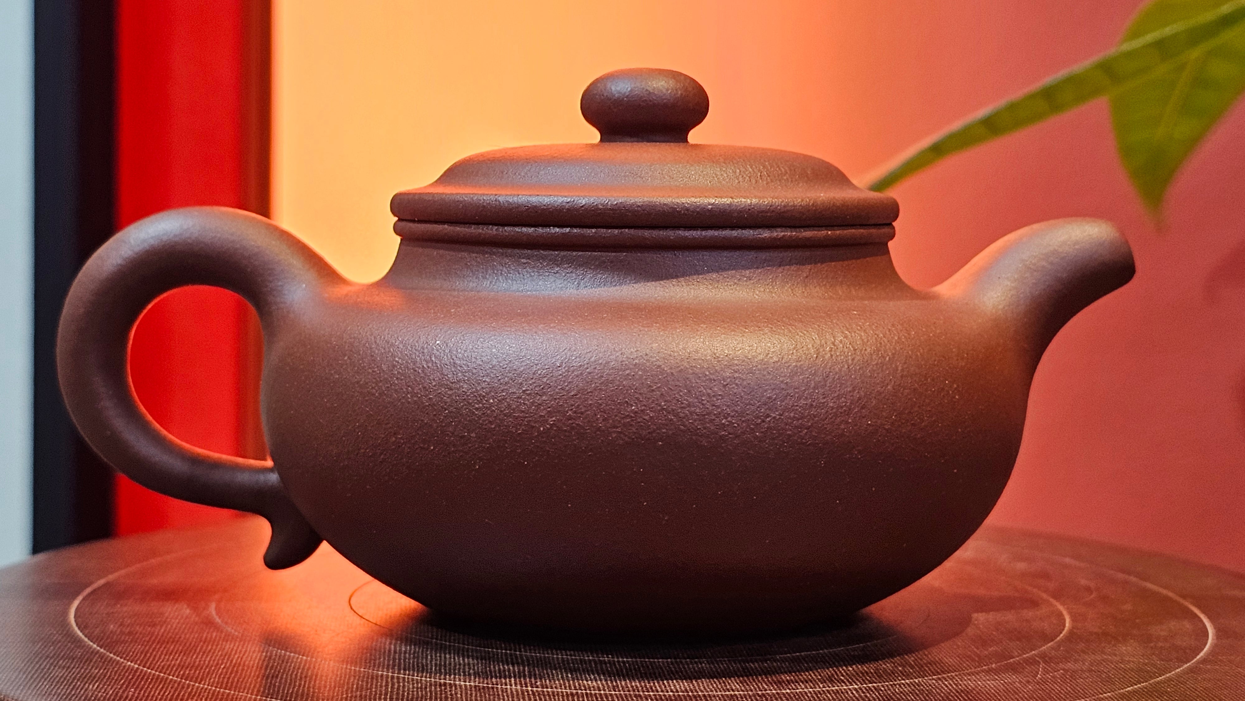 Fang Gu 仿古, 214.3ml, Di Cao Qing Zi Ni 底槽青紫泥, by Craftsman Chen Fa Chu 陈法初 ~!Congratulations to Mr K.C., 0043hrs 25th Oct 2025, Anchor Point! AK!