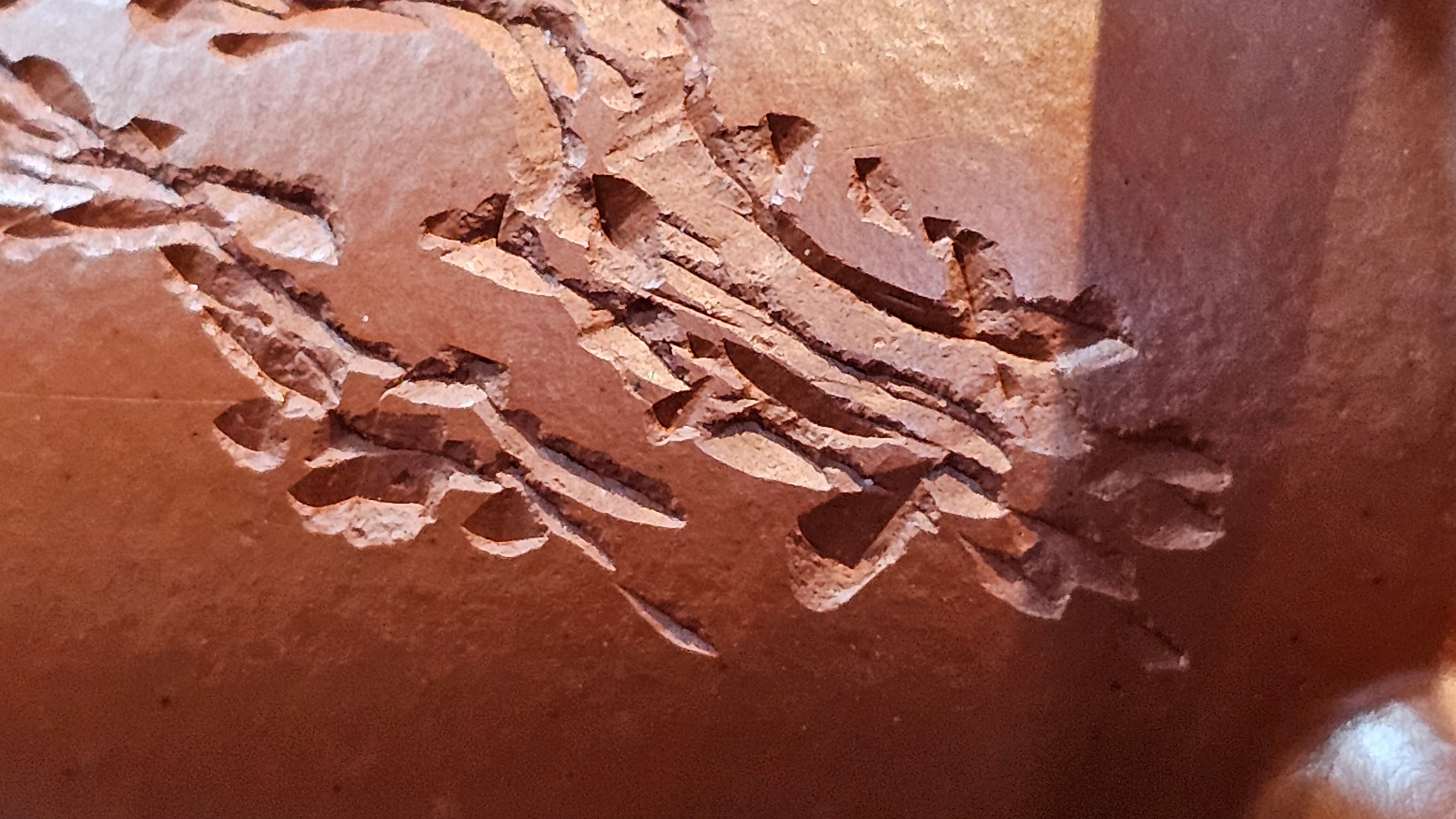 Han Tang Shi Piao 汉棠石瓢, 168.6ml, Xiao Mei Yao Zhu Ni 小煤窑朱泥, by Craftsman Shi Yun 石芸, Engraving by Craftsman Yi De Shu 刻绘 ~ 一德书 ~!Congratulations to Mr C.B.! 0117hrs 13th Oct 2025. Inglewood! CA.