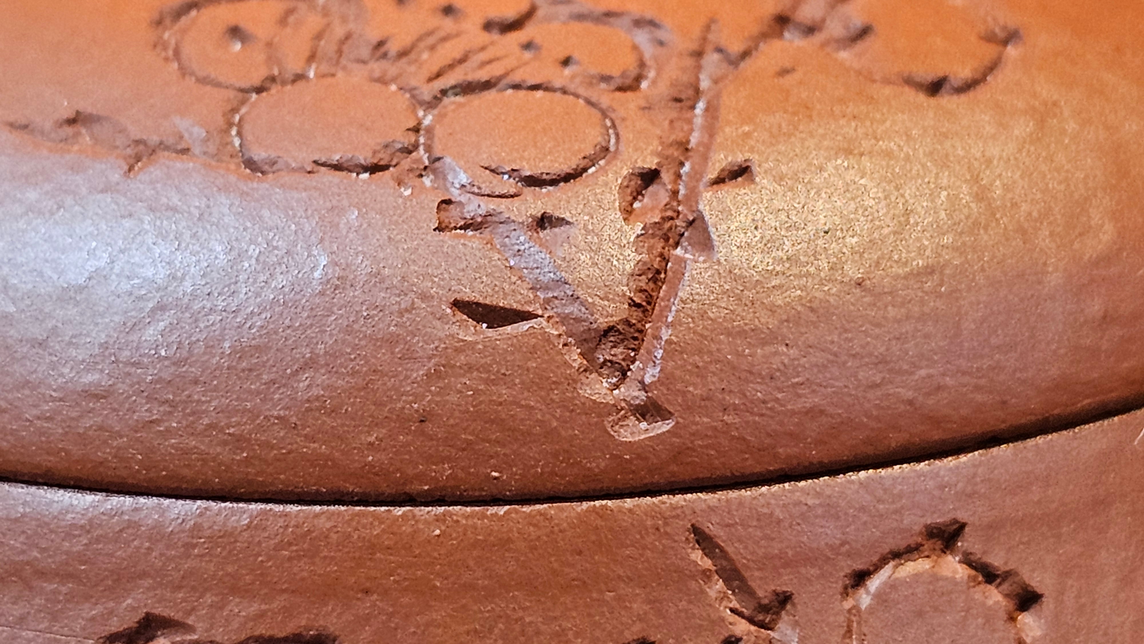 Han Tang Shi Piao 汉棠石瓢, 168.6ml, Xiao Mei Yao Zhu Ni 小煤窑朱泥, by Craftsman Shi Yun 石芸, Engraving by Craftsman Yi De Shu 刻绘 ~ 一德书 ~!Congratulations to Mr C.B.! 0117hrs 13th Oct 2025. Inglewood! CA.