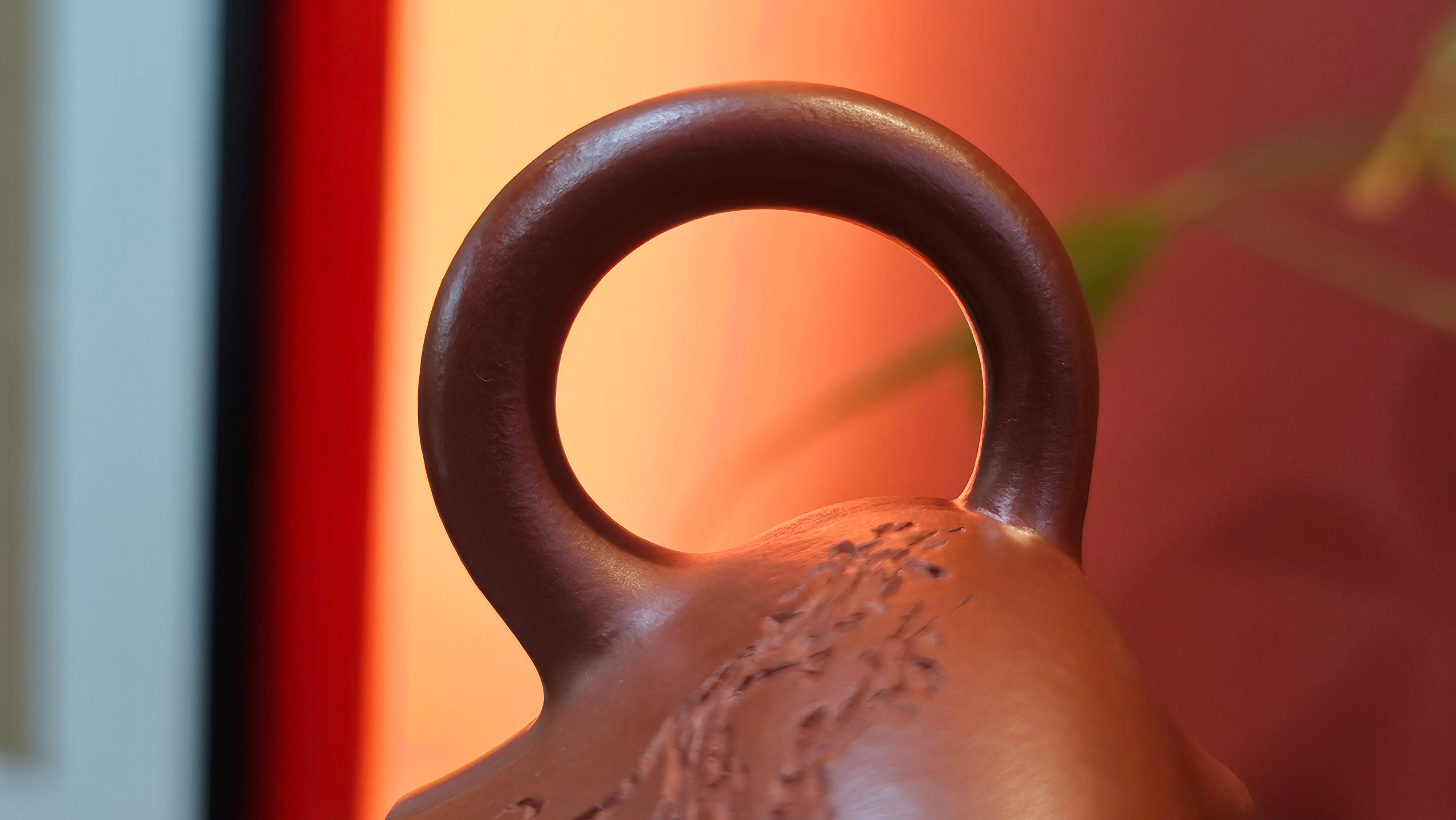 Han Tang Shi Piao 汉棠石瓢, 168.6ml, Xiao Mei Yao Zhu Ni 小煤窑朱泥, by Craftsman Shi Yun 石芸, Engraving by Craftsman Yi De Shu 刻绘 ~ 一德书 ~!Congratulations to Mr C.B.! 0117hrs 13th Oct 2025. Inglewood! CA.