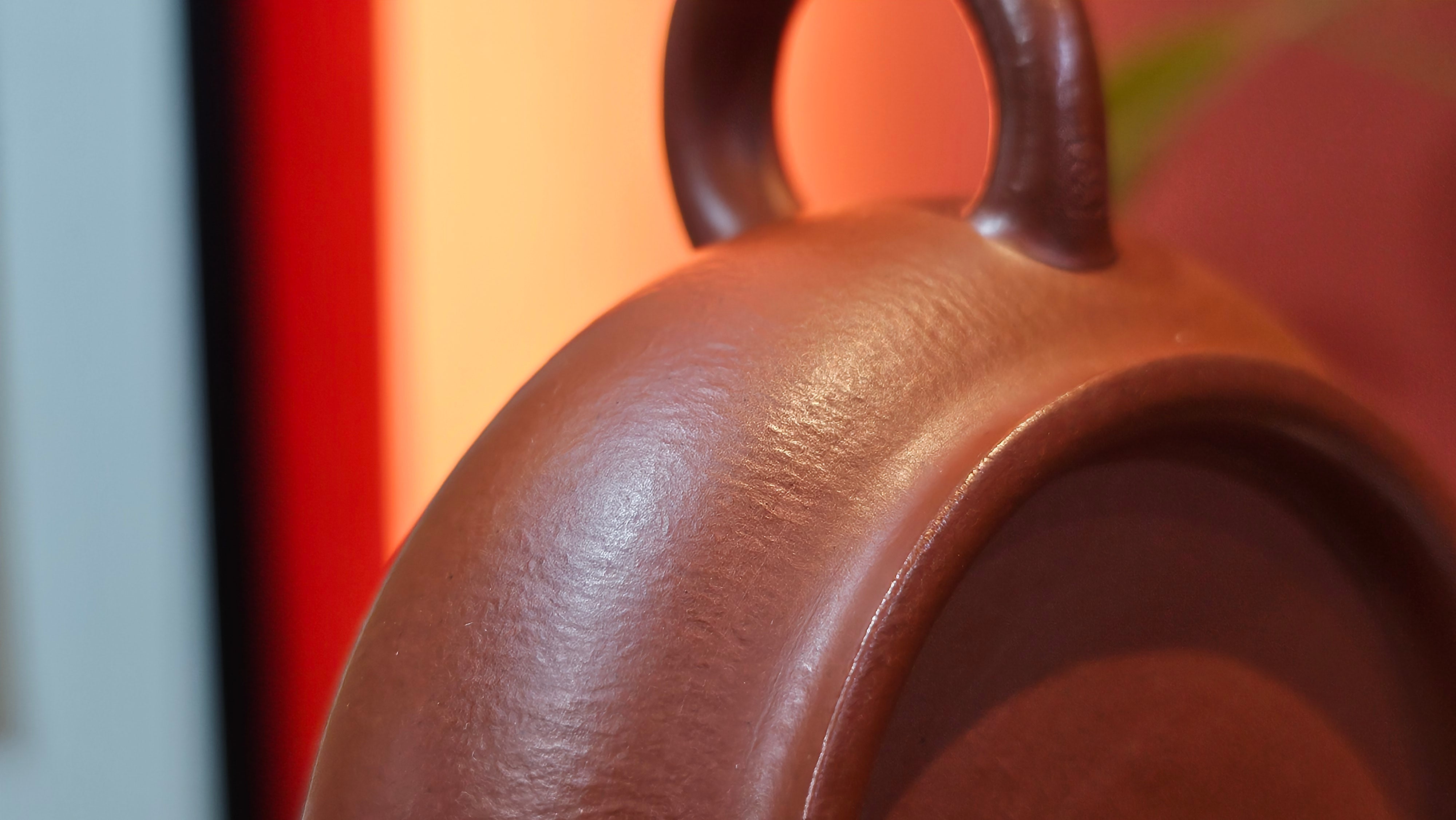 Ming Lu 明炉, 128.5ml, Xiao Mei Yao Zhu Ni 小煤窑朱泥, by our Collaborative Craftsman Wang Xing 王兴 ~!Congratulations to Mr M.K.! 1927hrs 15th Oct 2025, Monroe, WA!