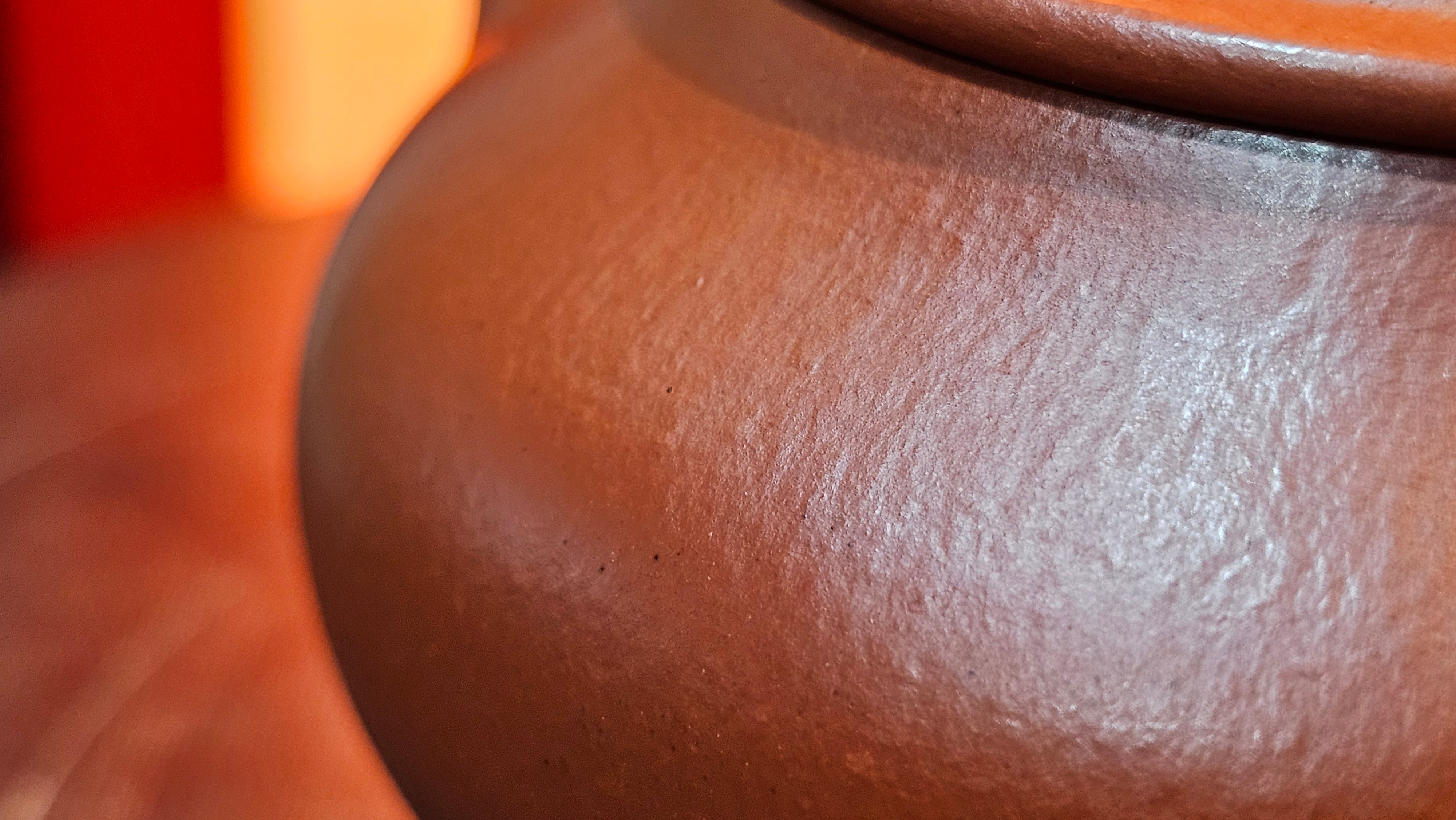 Ming Lu 明炉, 128.5ml, Xiao Mei Yao Zhu Ni 小煤窑朱泥, by our Collaborative Craftsman Wang Xing 王兴 ~!Congratulations to Mr M.K.! 1927hrs 15th Oct 2025, Monroe, WA!