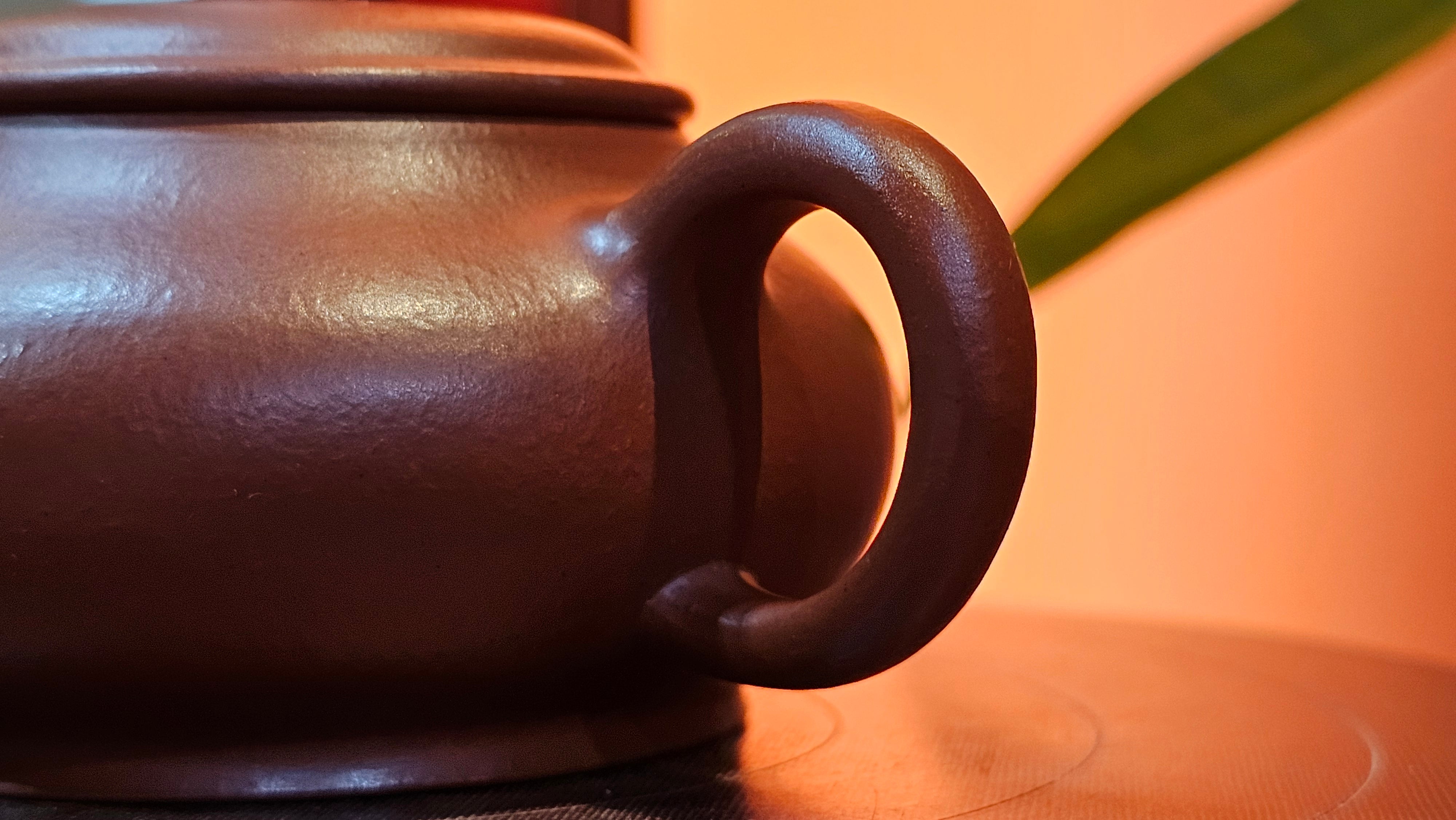 Ming Lu 明炉, 128.5ml, Xiao Mei Yao Zhu Ni 小煤窑朱泥, by our Collaborative Craftsman Wang Xing 王兴 ~!Congratulations to Mr M.K.! 1927hrs 15th Oct 2025, Monroe, WA!