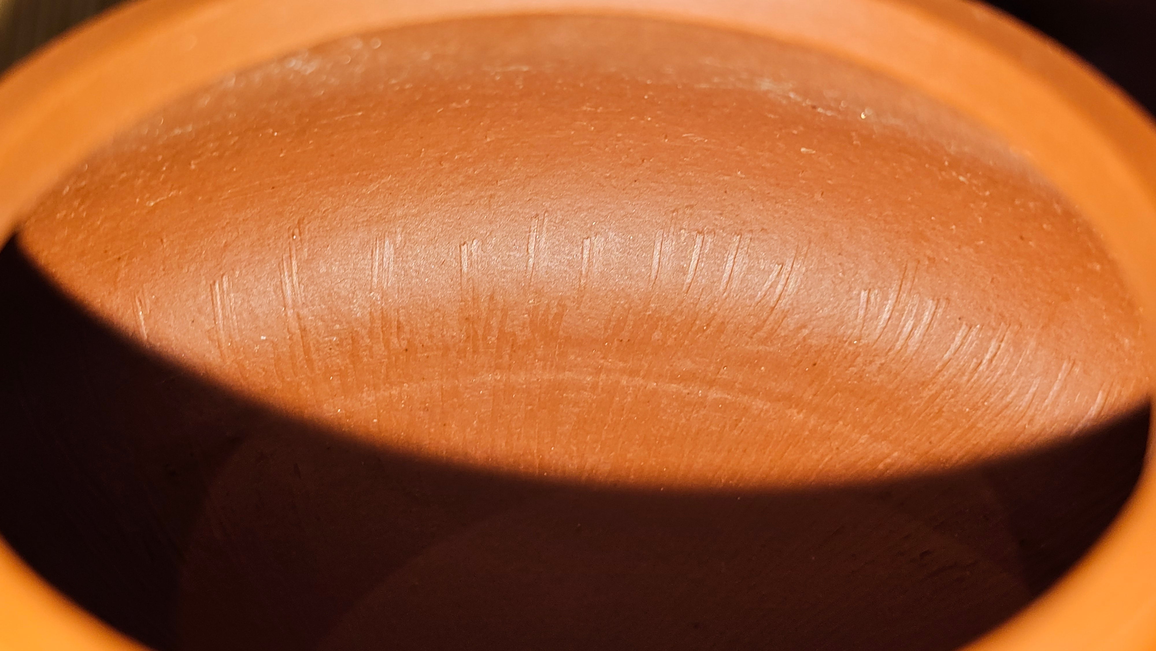 Han Tang Shi Piao 汉棠石瓢, 168.6ml, Xiao Mei Yao Zhu Ni 小煤窑朱泥, by Craftsman Shi Yun 石芸, Engraving by Craftsman Yi De Shu 刻绘 ~ 一德书 ~!Congratulations to Mr C.B.! 0117hrs 13th Oct 2025. Inglewood! CA.