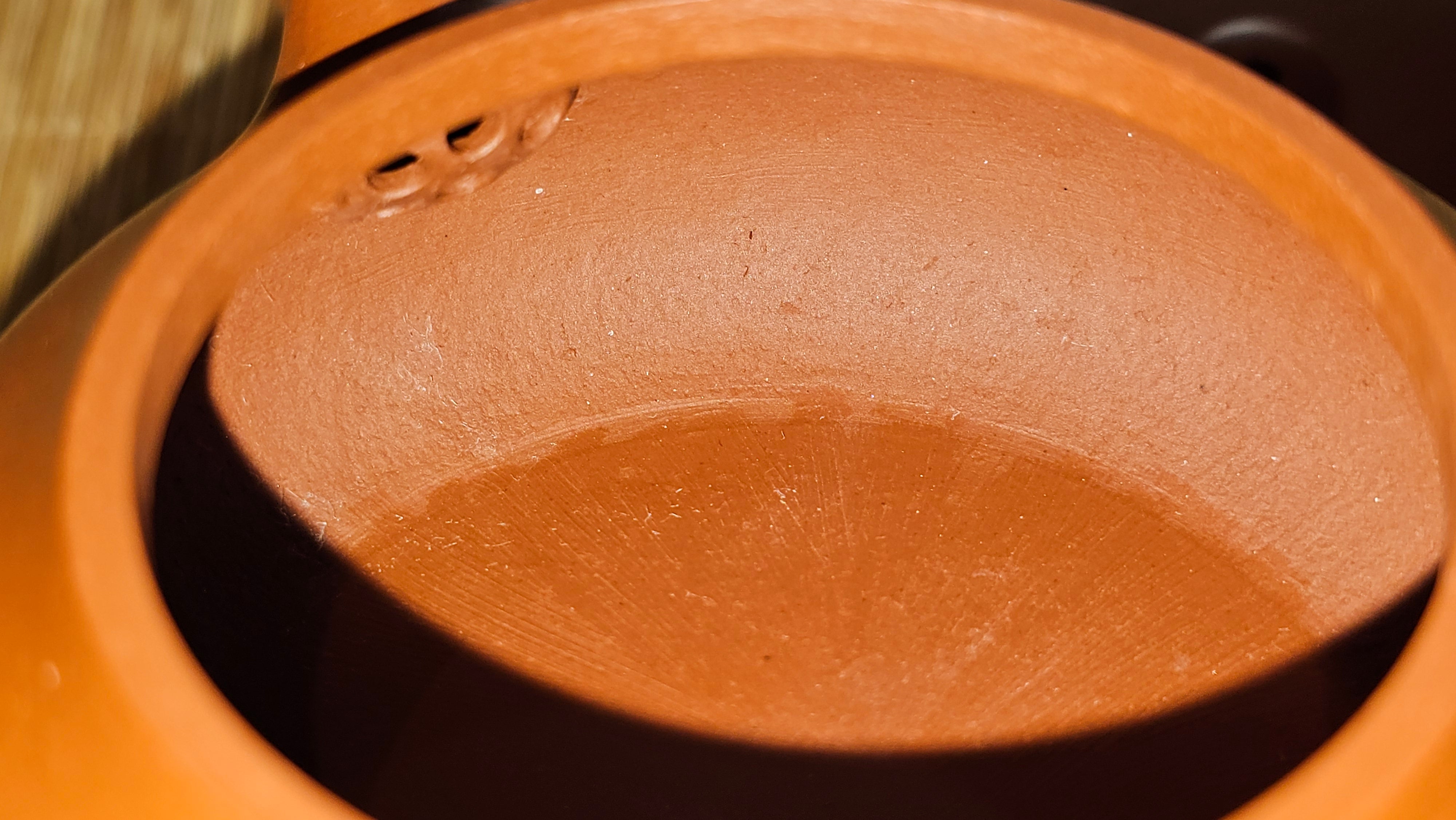 Ming Lu 明炉, 128.5ml, Xiao Mei Yao Zhu Ni 小煤窑朱泥, by our Collaborative Craftsman Wang Xing 王兴 ~!Congratulations to Mr M.K.! 1927hrs 15th Oct 2025, Monroe, WA!