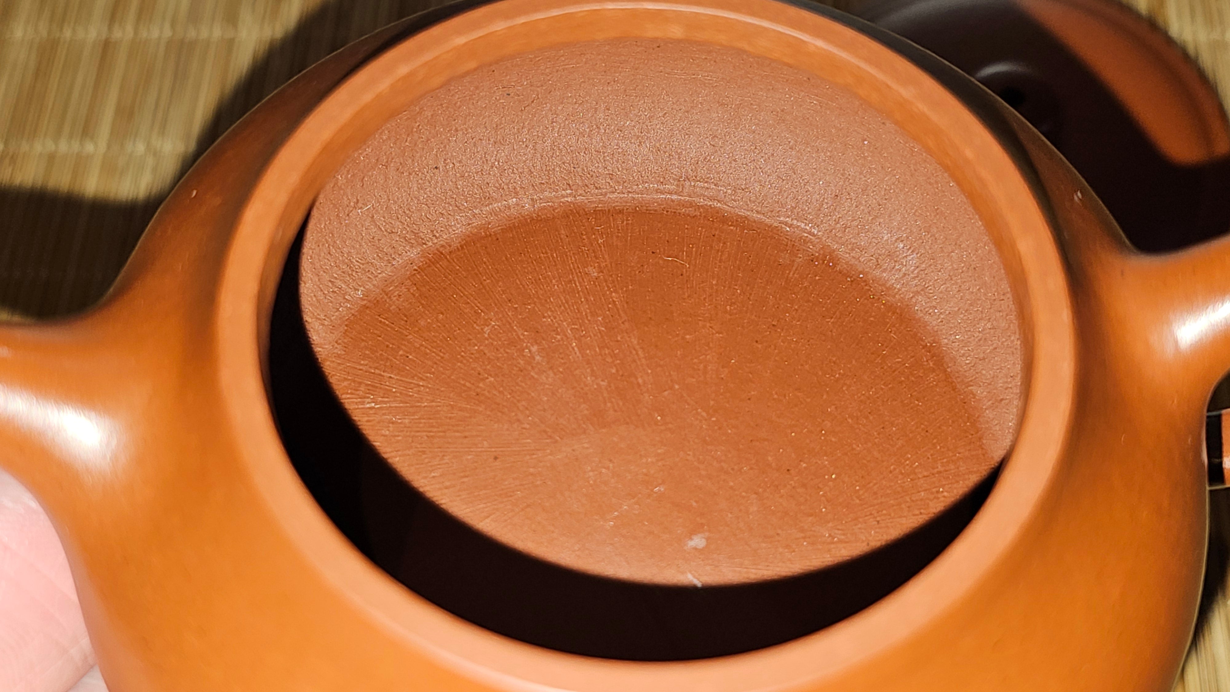 Ming Lu 明炉, 128.5ml, Xiao Mei Yao Zhu Ni 小煤窑朱泥, by our Collaborative Craftsman Wang Xing 王兴 ~!Congratulations to Mr M.K.! 1927hrs 15th Oct 2025, Monroe, WA!