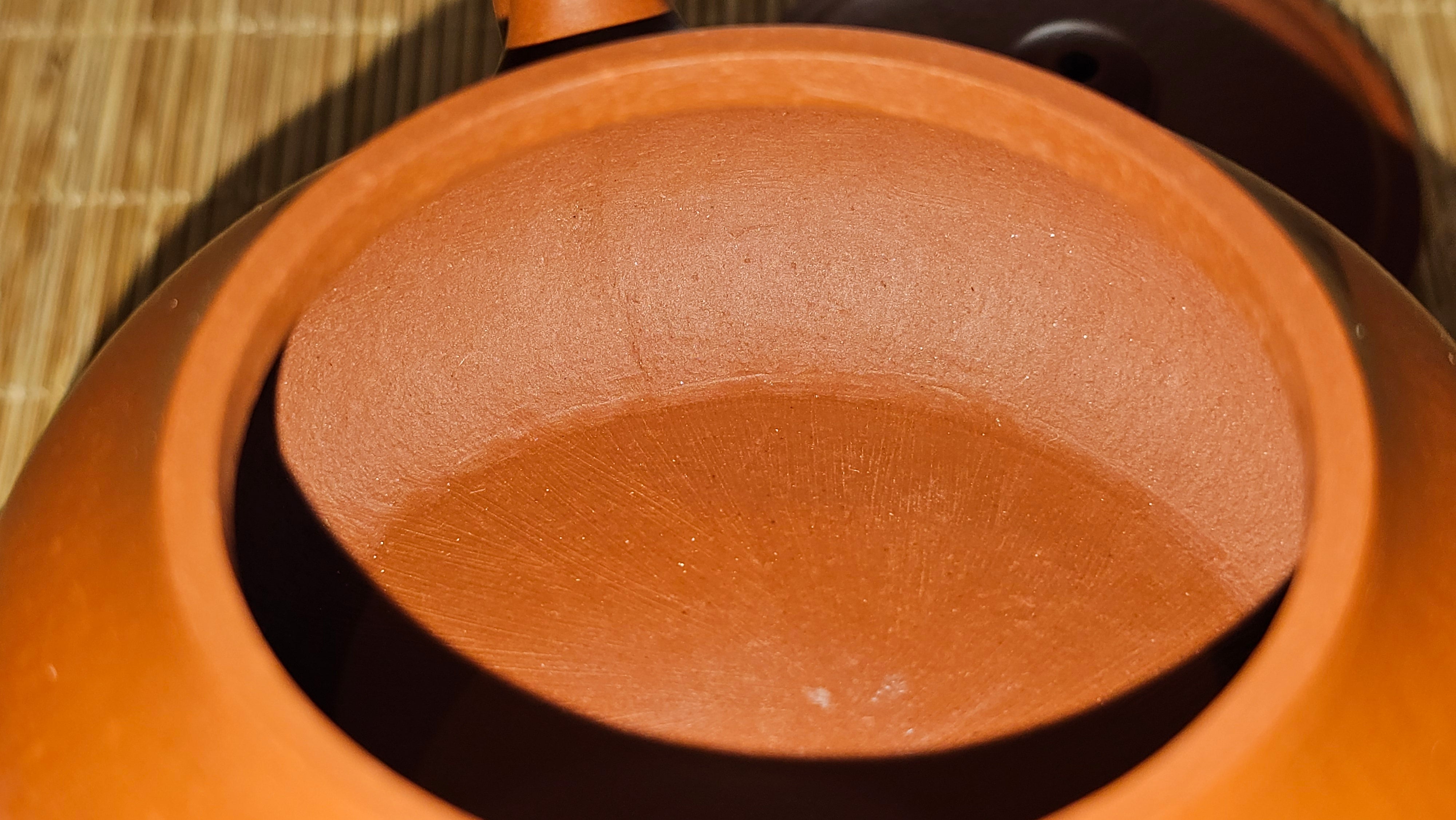 Ming Lu 明炉, 128.5ml, Xiao Mei Yao Zhu Ni 小煤窑朱泥, by our Collaborative Craftsman Wang Xing 王兴 ~!Congratulations to Mr M.K.! 1927hrs 15th Oct 2025, Monroe, WA!