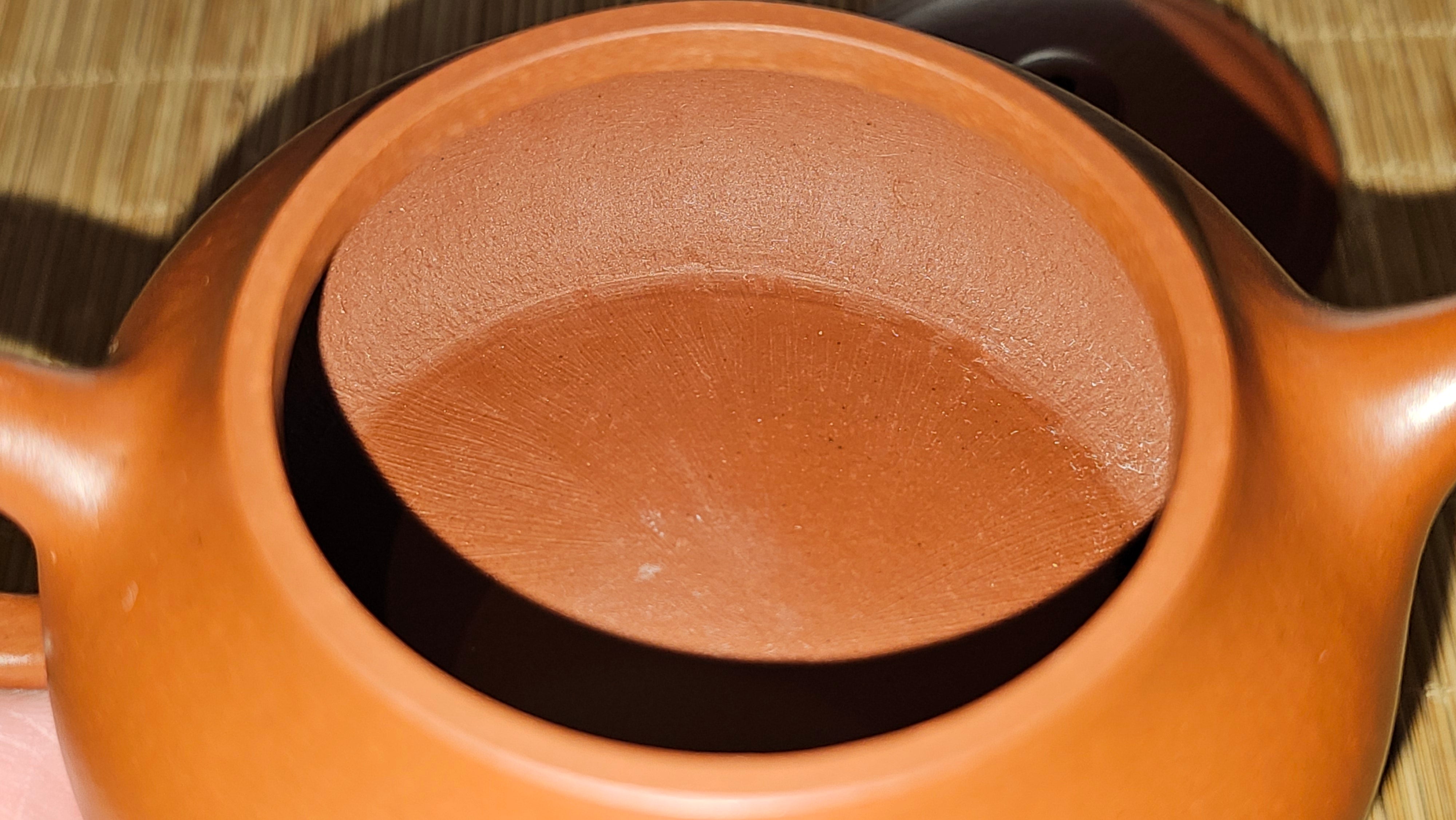 Ming Lu 明炉, 128.5ml, Xiao Mei Yao Zhu Ni 小煤窑朱泥, by our Collaborative Craftsman Wang Xing 王兴 ~!Congratulations to Mr M.K.! 1927hrs 15th Oct 2025, Monroe, WA!