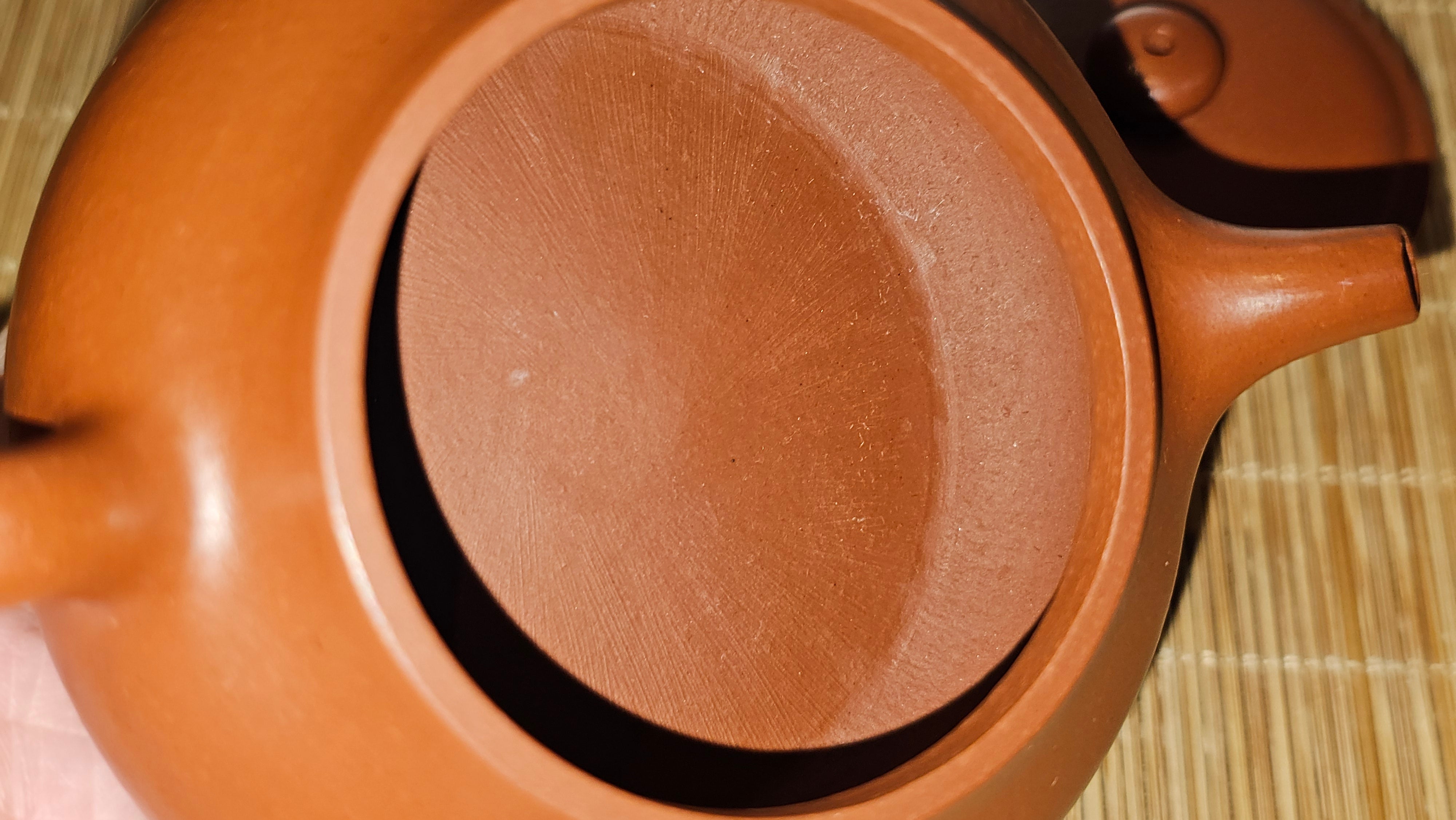 Ming Lu 明炉, 128.5ml, Xiao Mei Yao Zhu Ni 小煤窑朱泥, by our Collaborative Craftsman Wang Xing 王兴 ~!Congratulations to Mr M.K.! 1927hrs 15th Oct 2025, Monroe, WA!