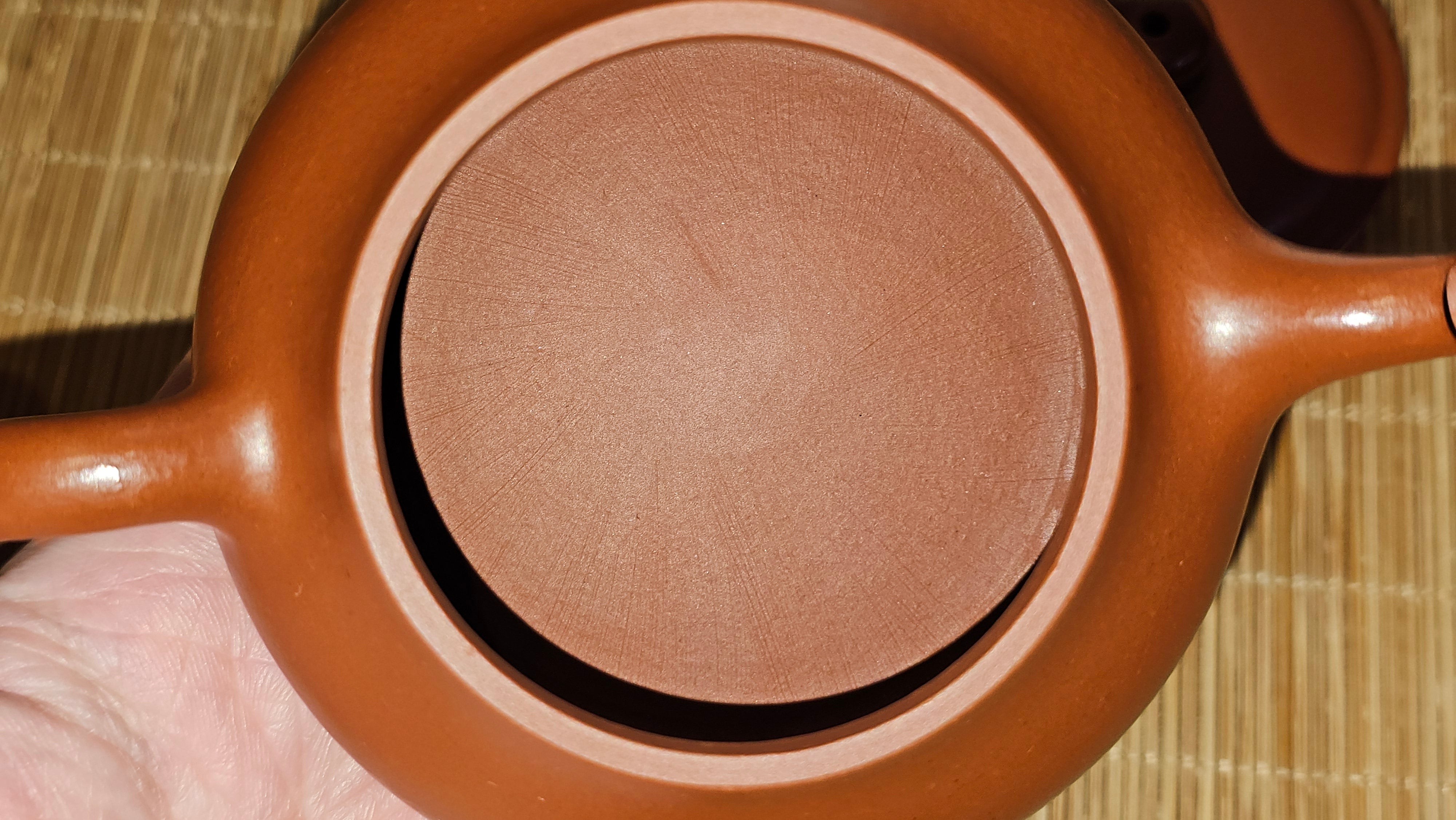 Ming Lu 明炉, 128.5ml, Xiao Mei Yao Zhu Ni 小煤窑朱泥, by our Collaborative Craftsman Wang Xing 王兴 ~!Congratulations to Mr M.K.! 1927hrs 15th Oct 2025, Monroe, WA!