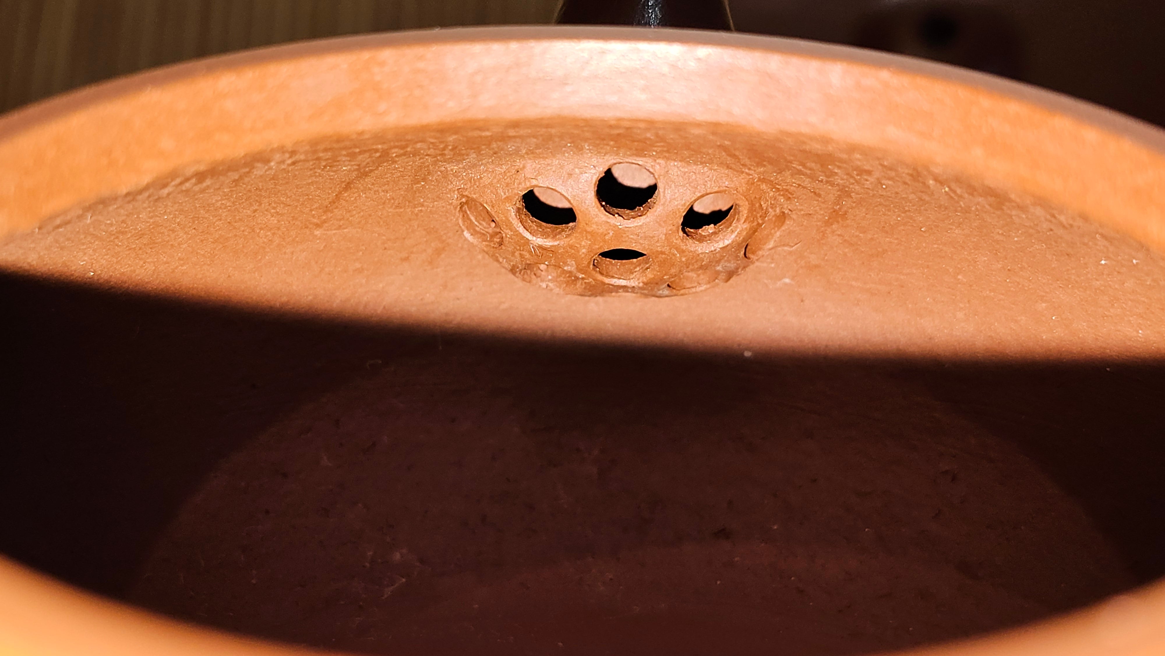 Ming Lu 明炉, 128.5ml, Xiao Mei Yao Zhu Ni 小煤窑朱泥, by our Collaborative Craftsman Wang Xing 王兴 ~!Congratulations to Mr M.K.! 1927hrs 15th Oct 2025, Monroe, WA!