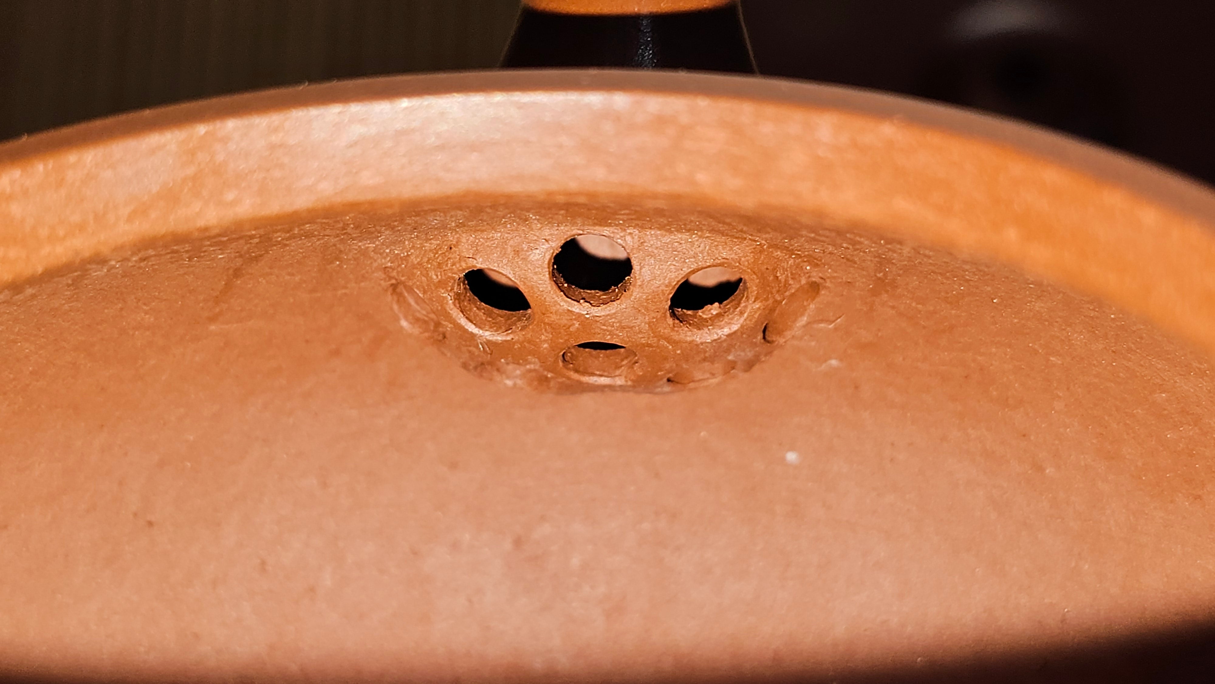 Ming Lu 明炉, 128.5ml, Xiao Mei Yao Zhu Ni 小煤窑朱泥, by our Collaborative Craftsman Wang Xing 王兴 ~!Congratulations to Mr M.K.! 1927hrs 15th Oct 2025, Monroe, WA!