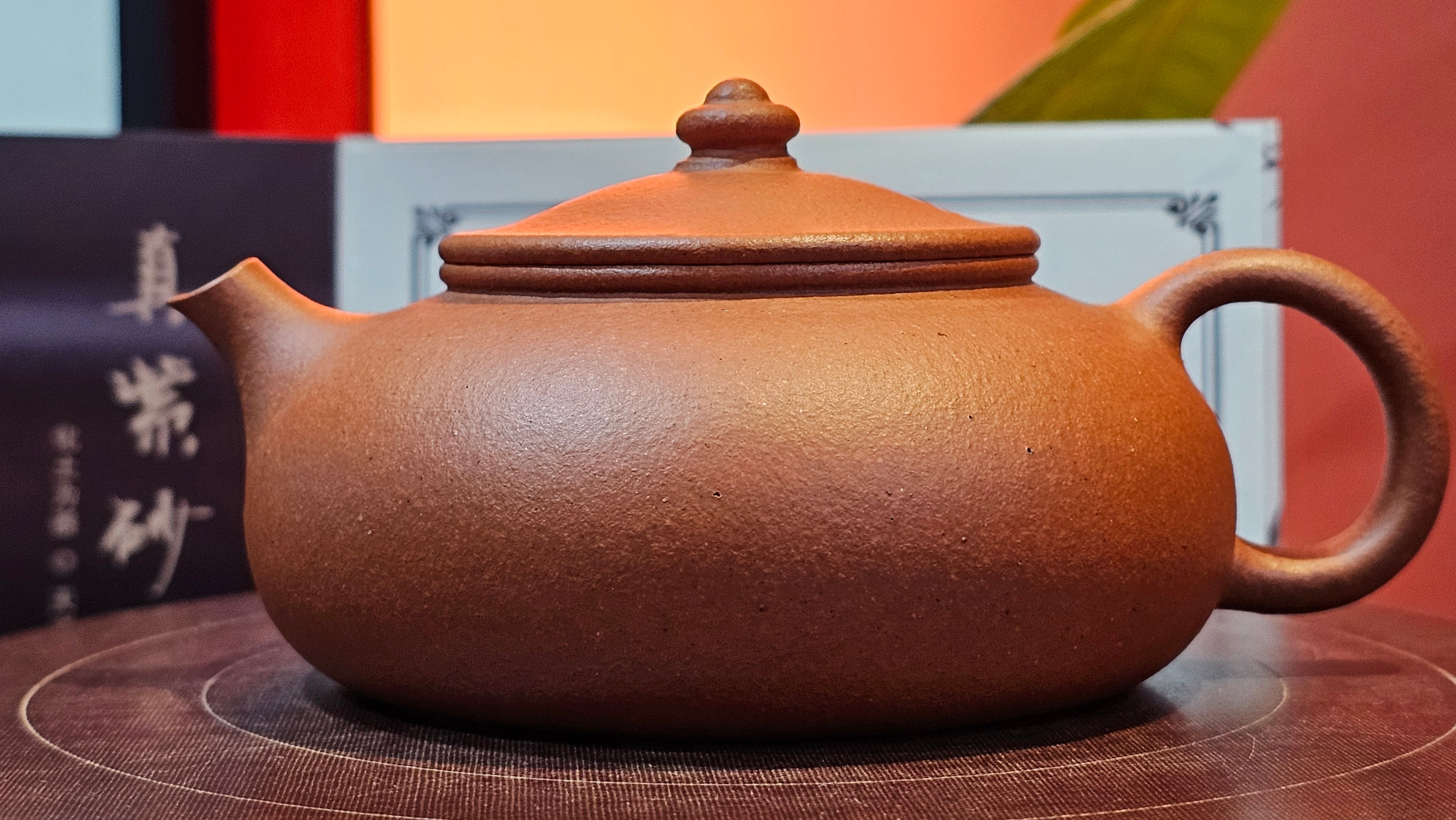 Han Jiang 寒江, 215.0ml, rare Zhu Sha 朱砂 (highest granularity form of ZhuNi), by Craftsman Gu Xiao Ming 顾小明 ~ Congratulations!to Ms S.B.! 1134hrs 26th Oct 2025, Shumen, Bulgaria🇧🇬!