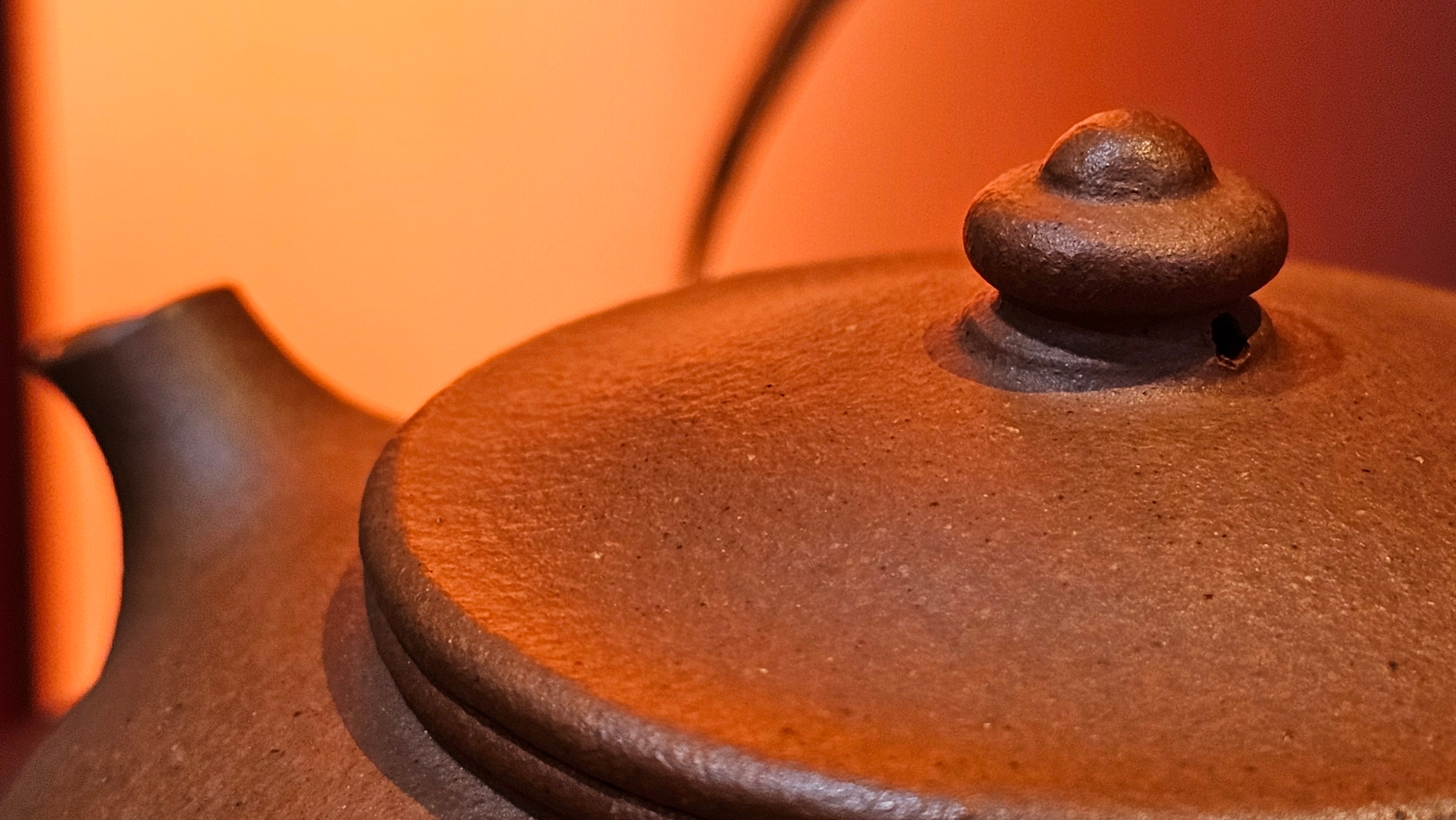 Han Jiang 寒江, 215.0ml, rare Zhu Sha 朱砂 (highest granularity form of ZhuNi), by Craftsman Gu Xiao Ming 顾小明 ~ Congratulations!to Ms S.B.! 1134hrs 26th Oct 2025, Shumen, Bulgaria🇧🇬!