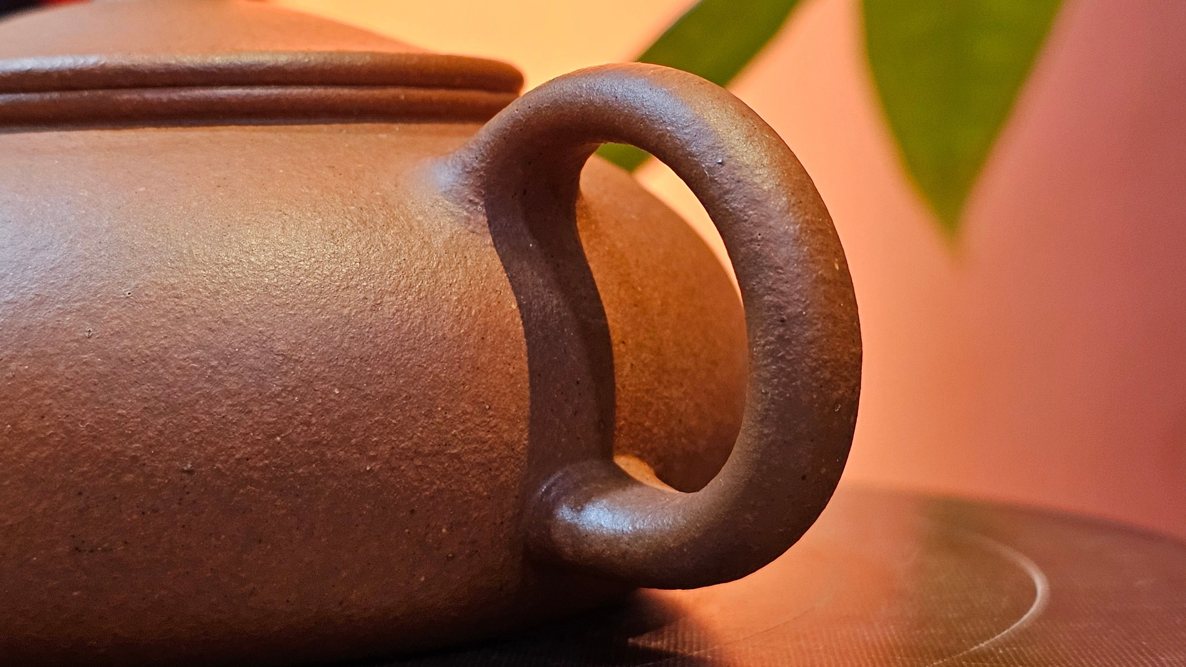 Han Jiang 寒江, 215.0ml, rare Zhu Sha 朱砂 (highest granularity form of ZhuNi), by Craftsman Gu Xiao Ming 顾小明 ~ Congratulations!to Ms S.B.! 1134hrs 26th Oct 2025, Shumen, Bulgaria🇧🇬!