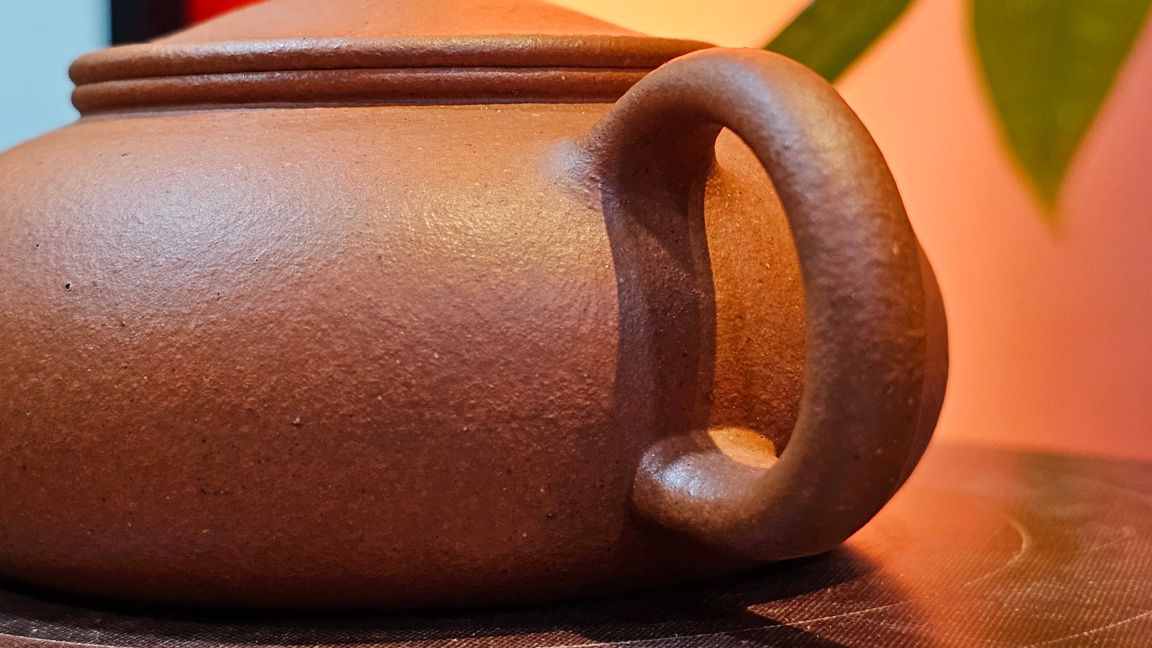 Han Jiang 寒江, 215.0ml, rare Zhu Sha 朱砂 (highest granularity form of ZhuNi), by Craftsman Gu Xiao Ming 顾小明 ~ Congratulations!to Ms S.B.! 1134hrs 26th Oct 2025, Shumen, Bulgaria🇧🇬!