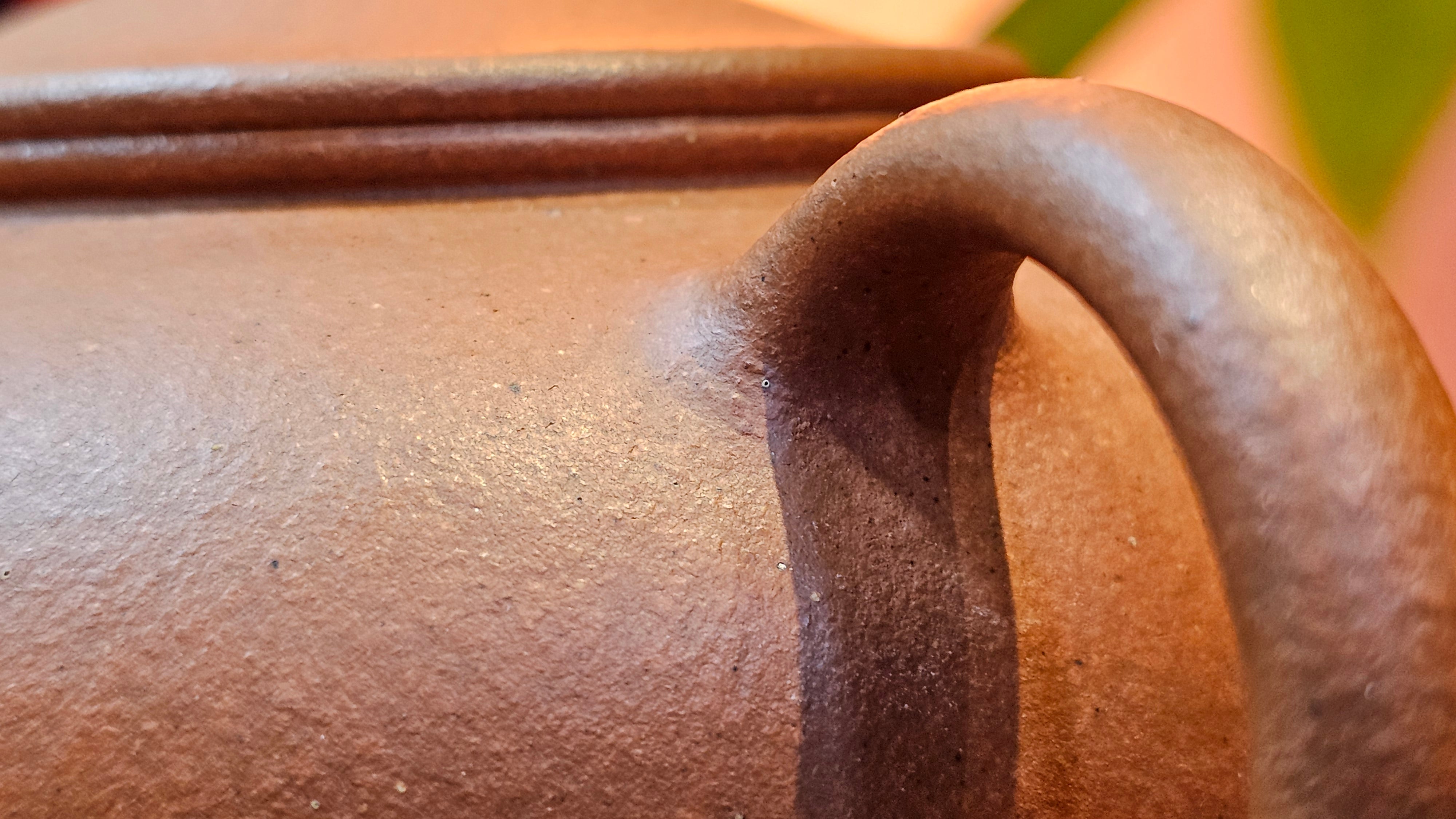 Han Jiang 寒江, 215.0ml, rare Zhu Sha 朱砂 (highest granularity form of ZhuNi), by Craftsman Gu Xiao Ming 顾小明 ~ Congratulations!to Ms S.B.! 1134hrs 26th Oct 2025, Shumen, Bulgaria🇧🇬!