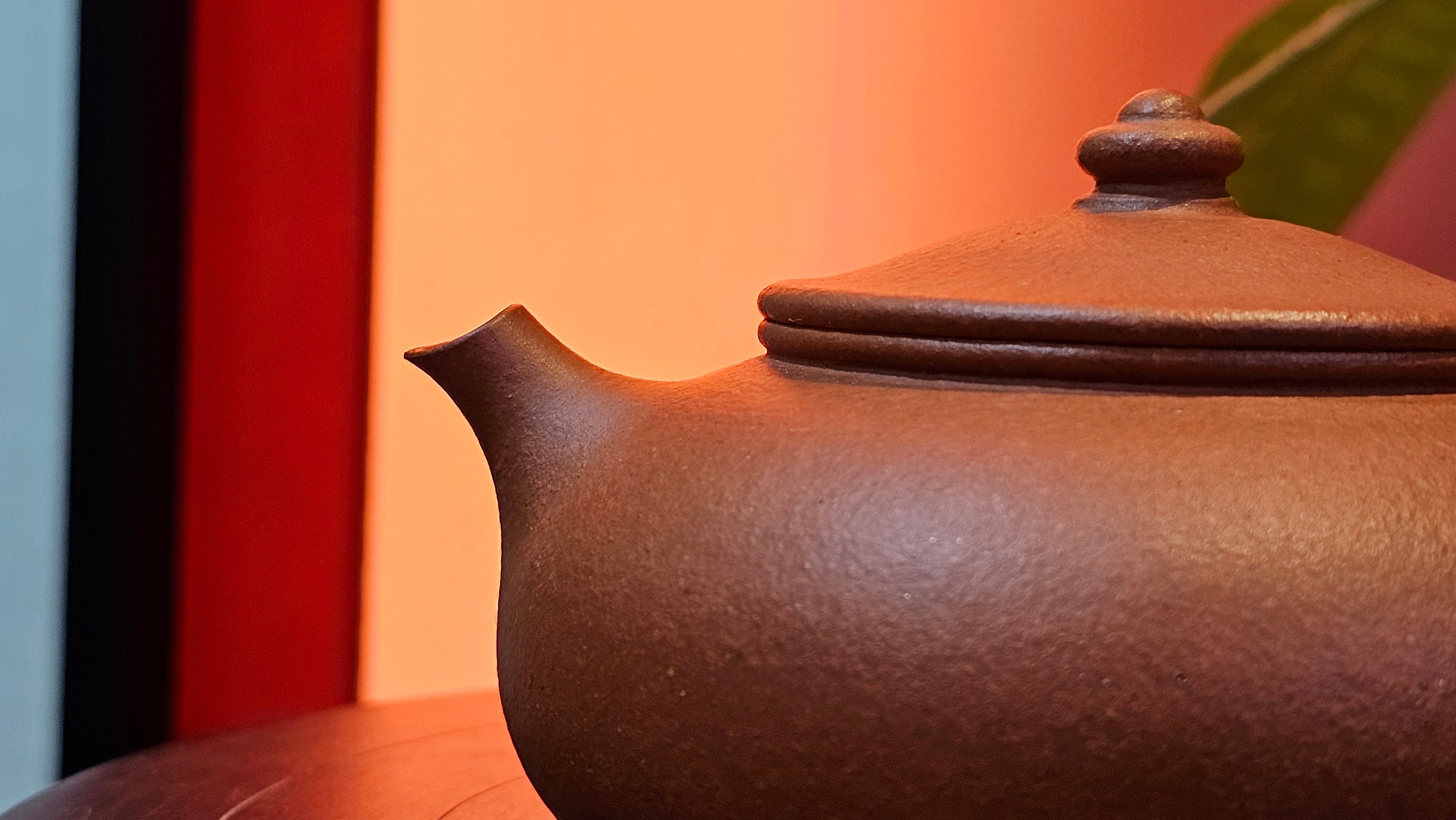 Han Jiang 寒江, 215.0ml, rare Zhu Sha 朱砂 (highest granularity form of ZhuNi), by Craftsman Gu Xiao Ming 顾小明 ~ Congratulations!to Ms S.B.! 1134hrs 26th Oct 2025, Shumen, Bulgaria🇧🇬!