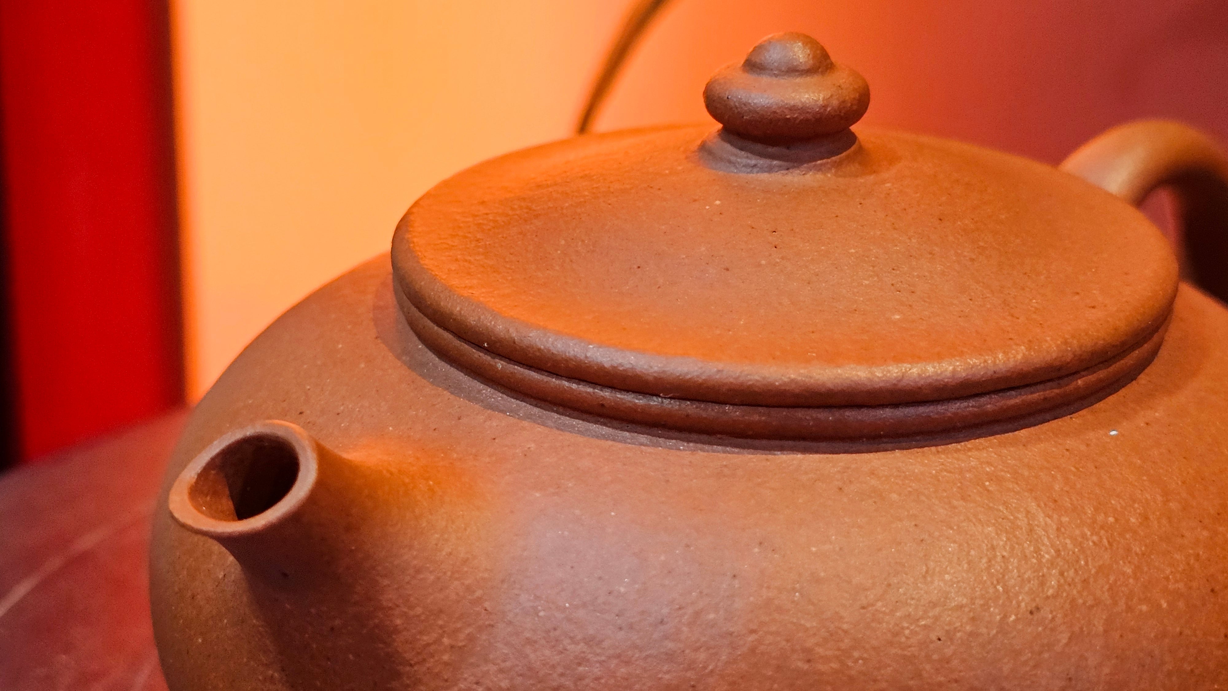 Han Jiang 寒江, 215.0ml, rare Zhu Sha 朱砂 (highest granularity form of ZhuNi), by Craftsman Gu Xiao Ming 顾小明 ~ Congratulations!to Ms S.B.! 1134hrs 26th Oct 2025, Shumen, Bulgaria🇧🇬!