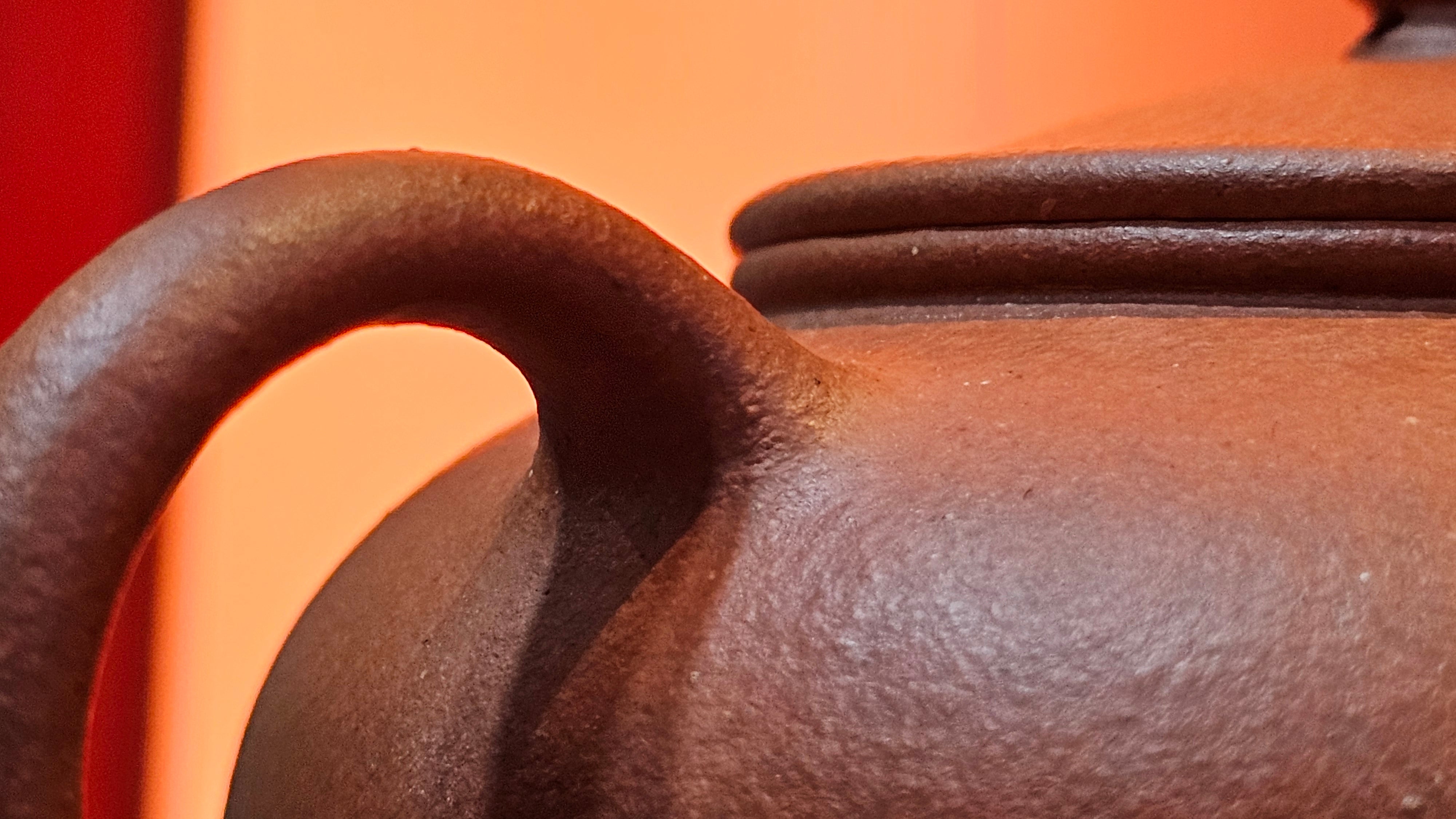 Han Jiang 寒江, 215.0ml, rare Zhu Sha 朱砂 (highest granularity form of ZhuNi), by Craftsman Gu Xiao Ming 顾小明 ~ Congratulations!to Ms S.B.! 1134hrs 26th Oct 2025, Shumen, Bulgaria🇧🇬!