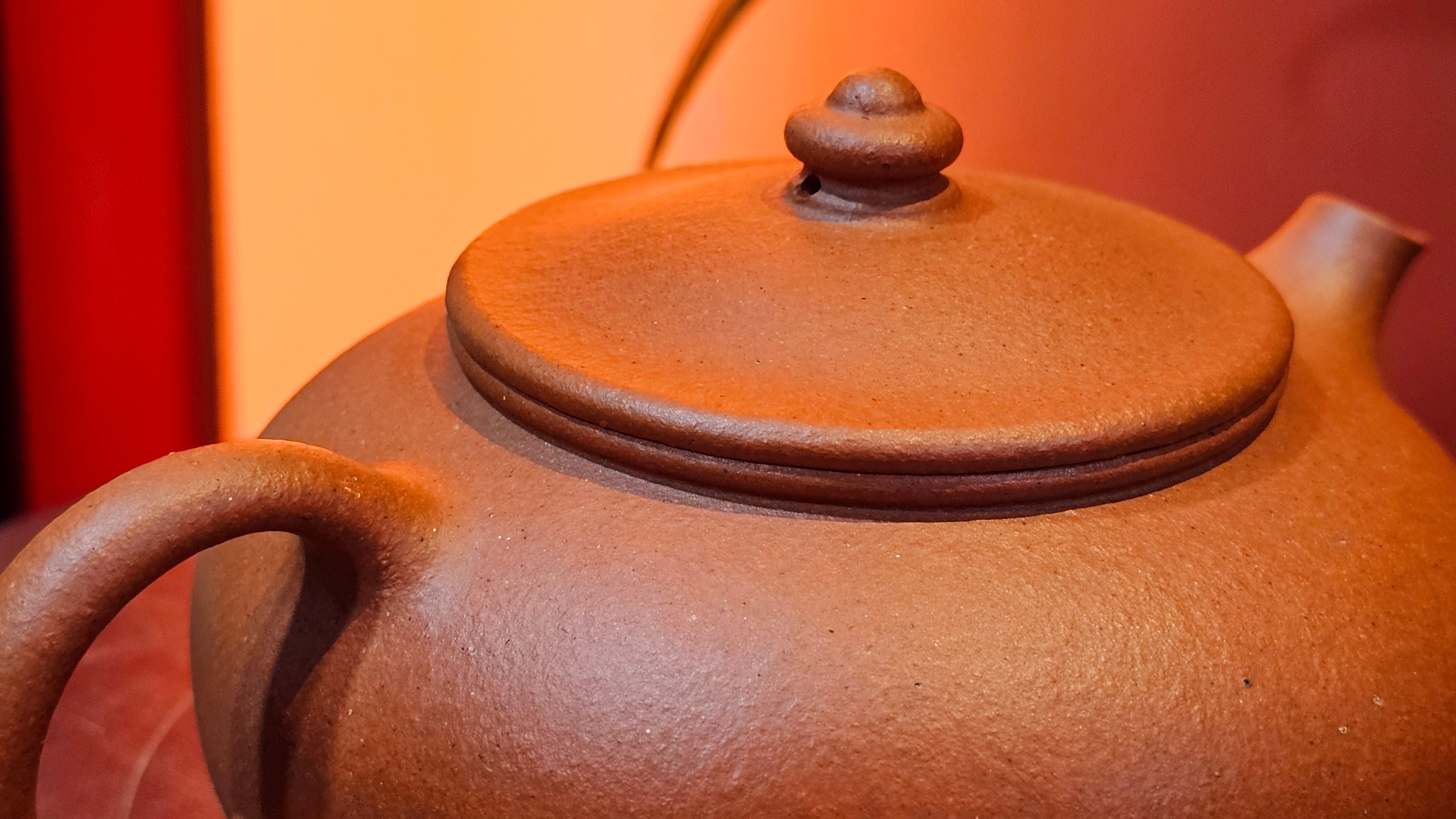 Han Jiang 寒江, 215.0ml, rare Zhu Sha 朱砂 (highest granularity form of ZhuNi), by Craftsman Gu Xiao Ming 顾小明 ~ Congratulations!to Ms S.B.! 1134hrs 26th Oct 2025, Shumen, Bulgaria🇧🇬!