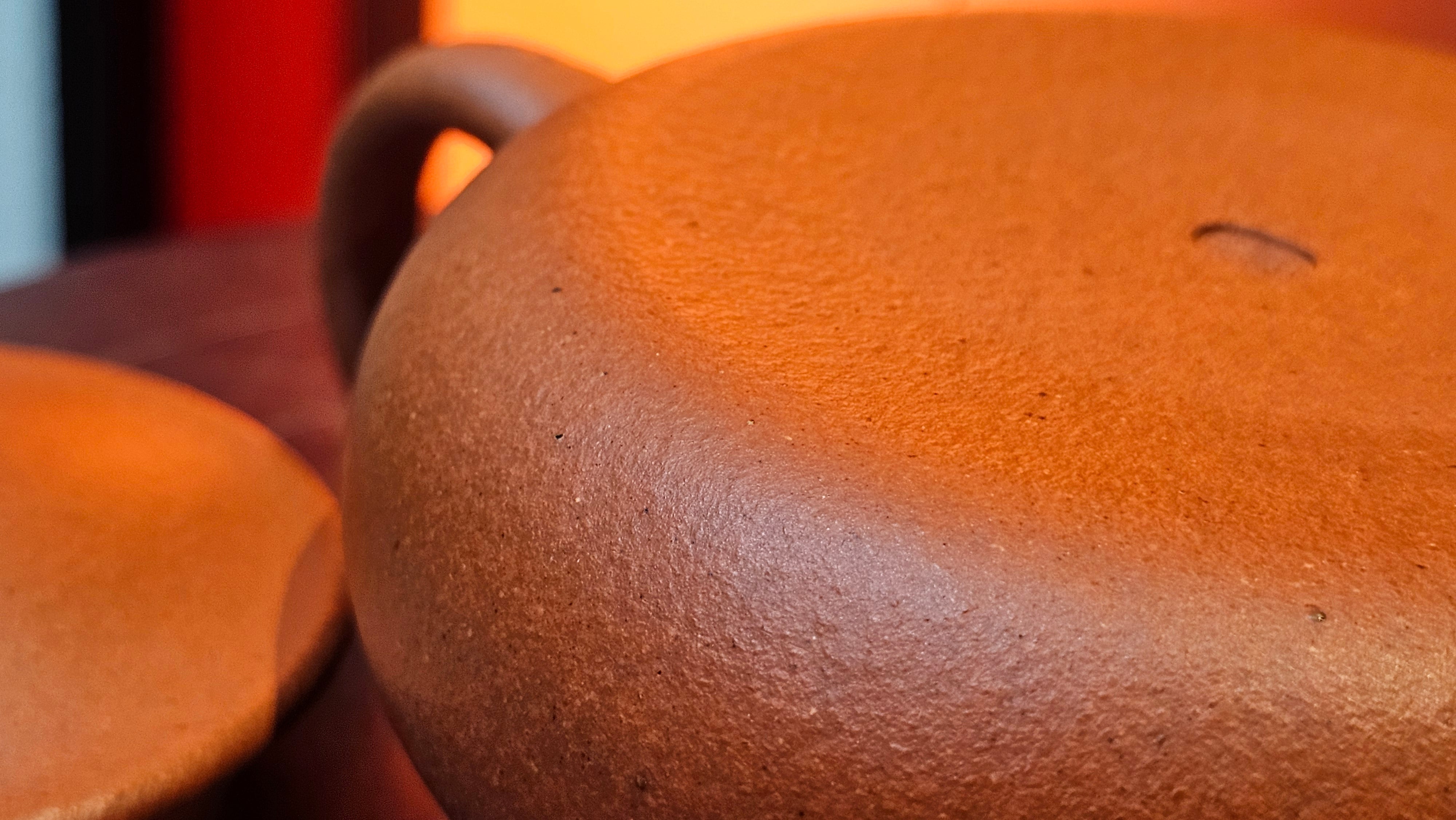 Han Jiang 寒江, 215.0ml, rare Zhu Sha 朱砂 (highest granularity form of ZhuNi), by Craftsman Gu Xiao Ming 顾小明 ~ Congratulations!to Ms S.B.! 1134hrs 26th Oct 2025, Shumen, Bulgaria🇧🇬!