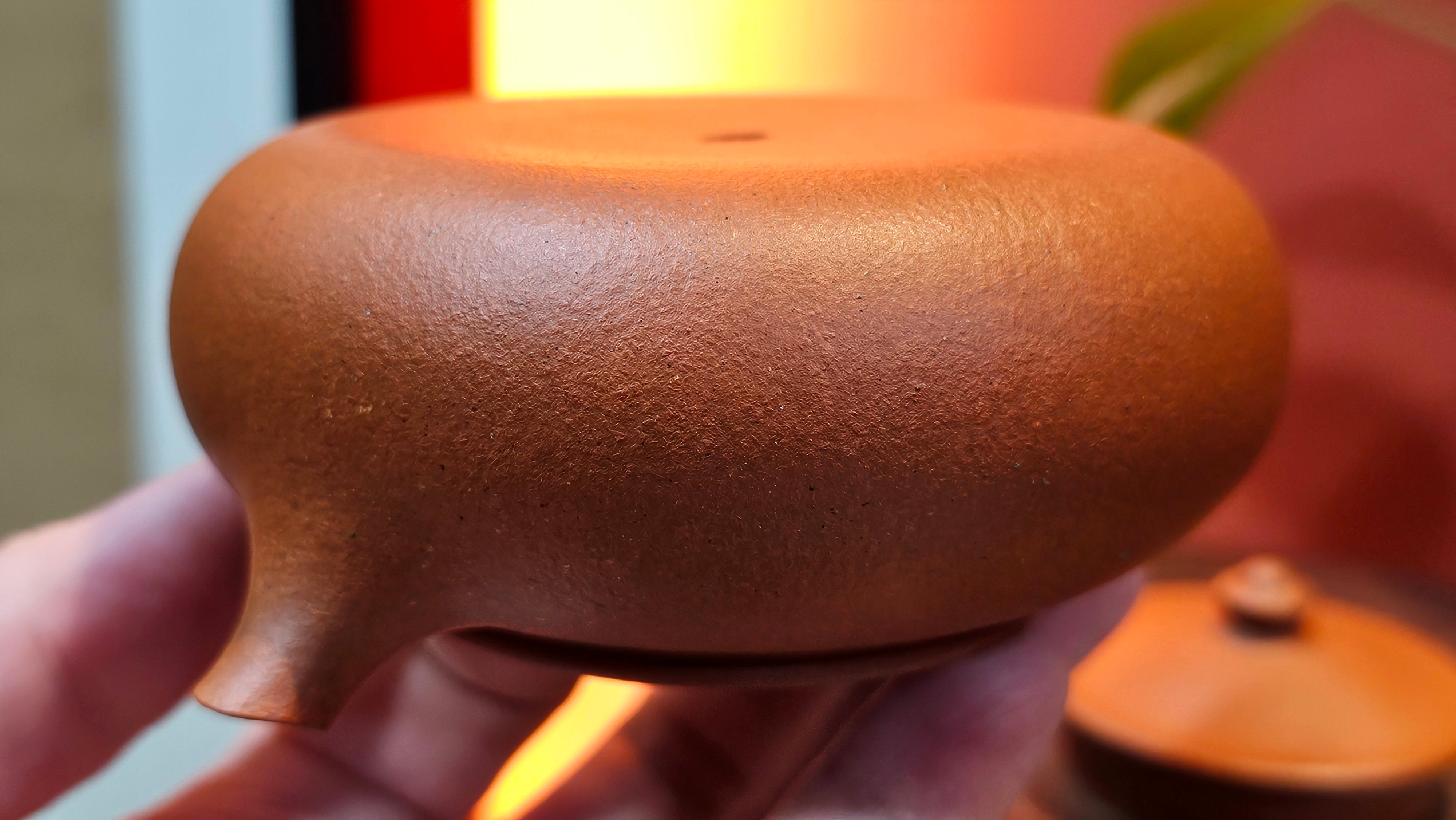 Han Jiang 寒江, 215.0ml, rare Zhu Sha 朱砂 (highest granularity form of ZhuNi), by Craftsman Gu Xiao Ming 顾小明 ~ Congratulations!to Ms S.B.! 1134hrs 26th Oct 2025, Shumen, Bulgaria🇧🇬!