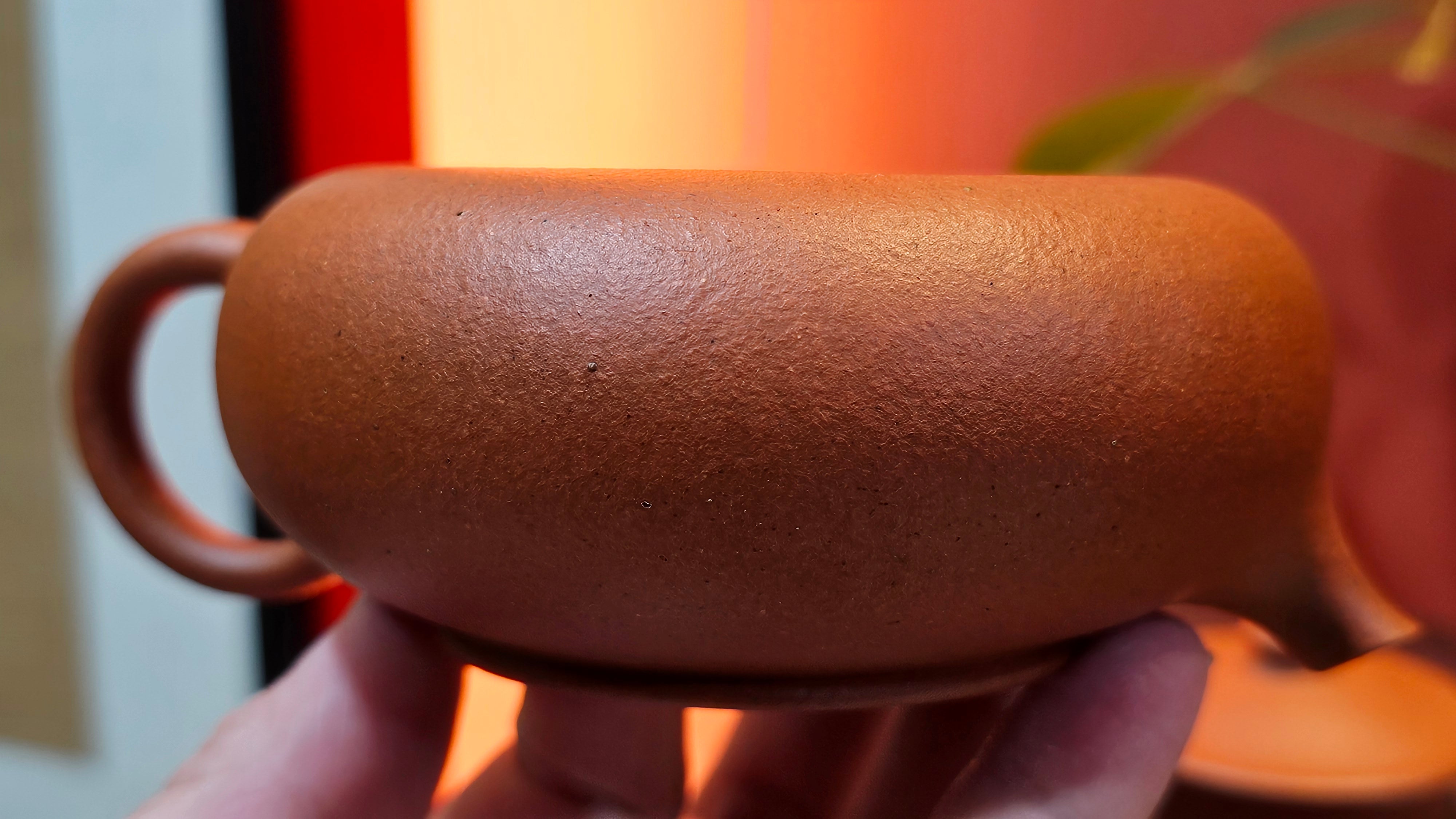 Han Jiang 寒江, 215.0ml, rare Zhu Sha 朱砂 (highest granularity form of ZhuNi), by Craftsman Gu Xiao Ming 顾小明 ~ Congratulations!to Ms S.B.! 1134hrs 26th Oct 2025, Shumen, Bulgaria🇧🇬!